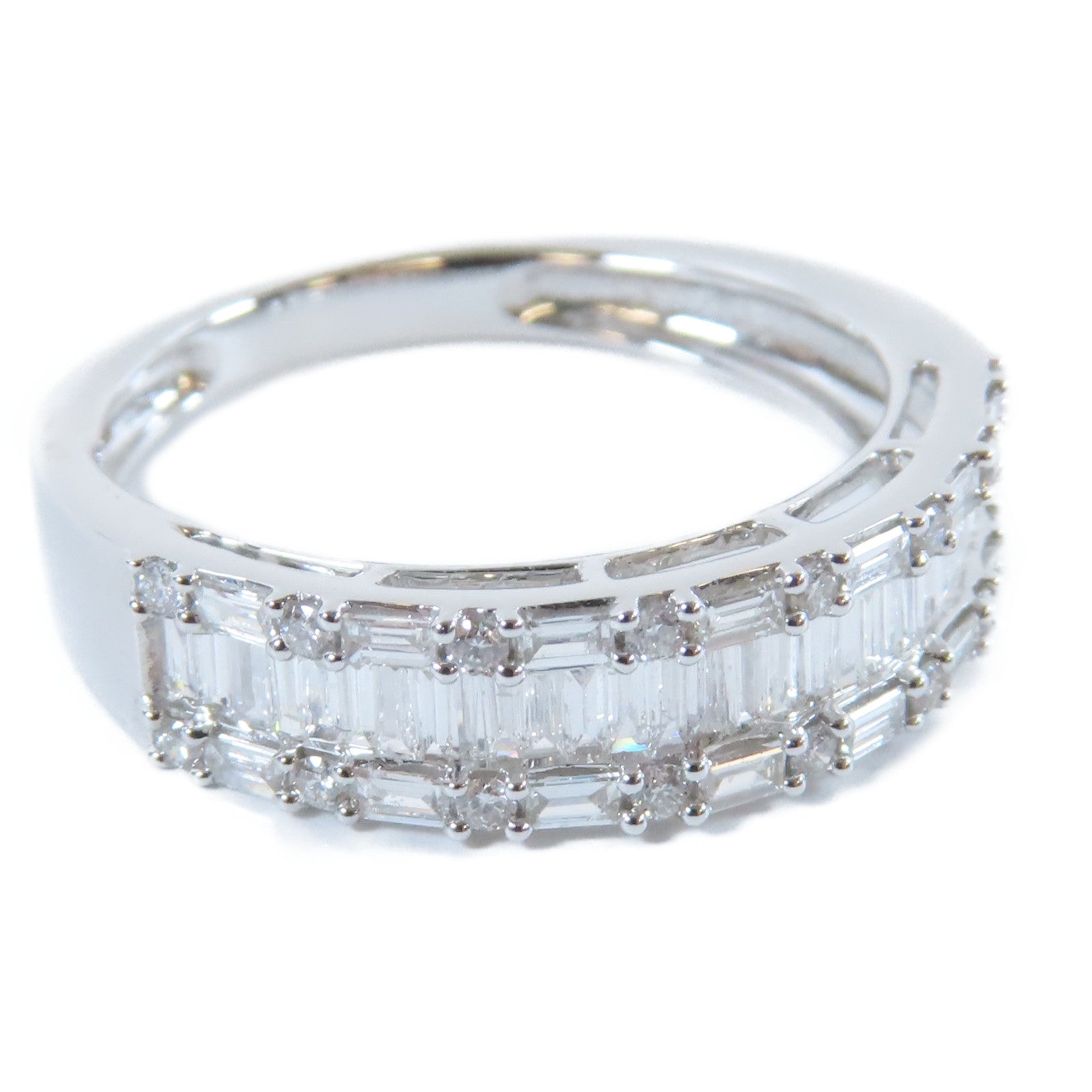 JEWELRY 18K白金Diamond Ring 0.528ct鑽石戒指US#6.25