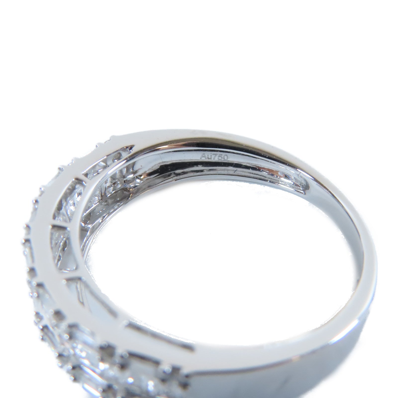 JEWELRY 18K白金Diamond Ring 0.528ct鑽石戒指US#6.25