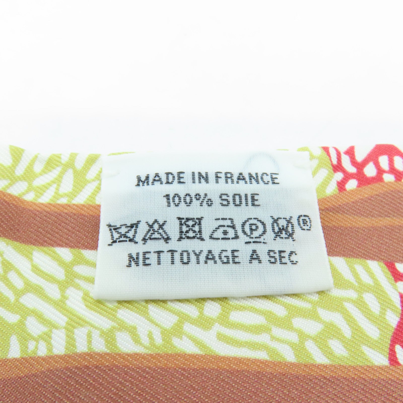 HERMES 【激減優惠】絲質Twilly絲巾粉紅色彩色