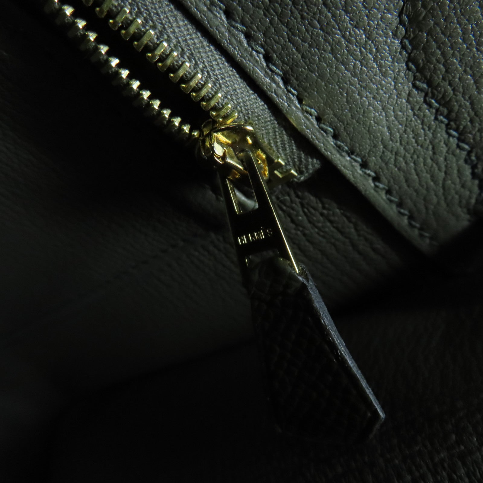 HERMES Veau Epsom皮革Birkin 30金扣手挽袋深绿色