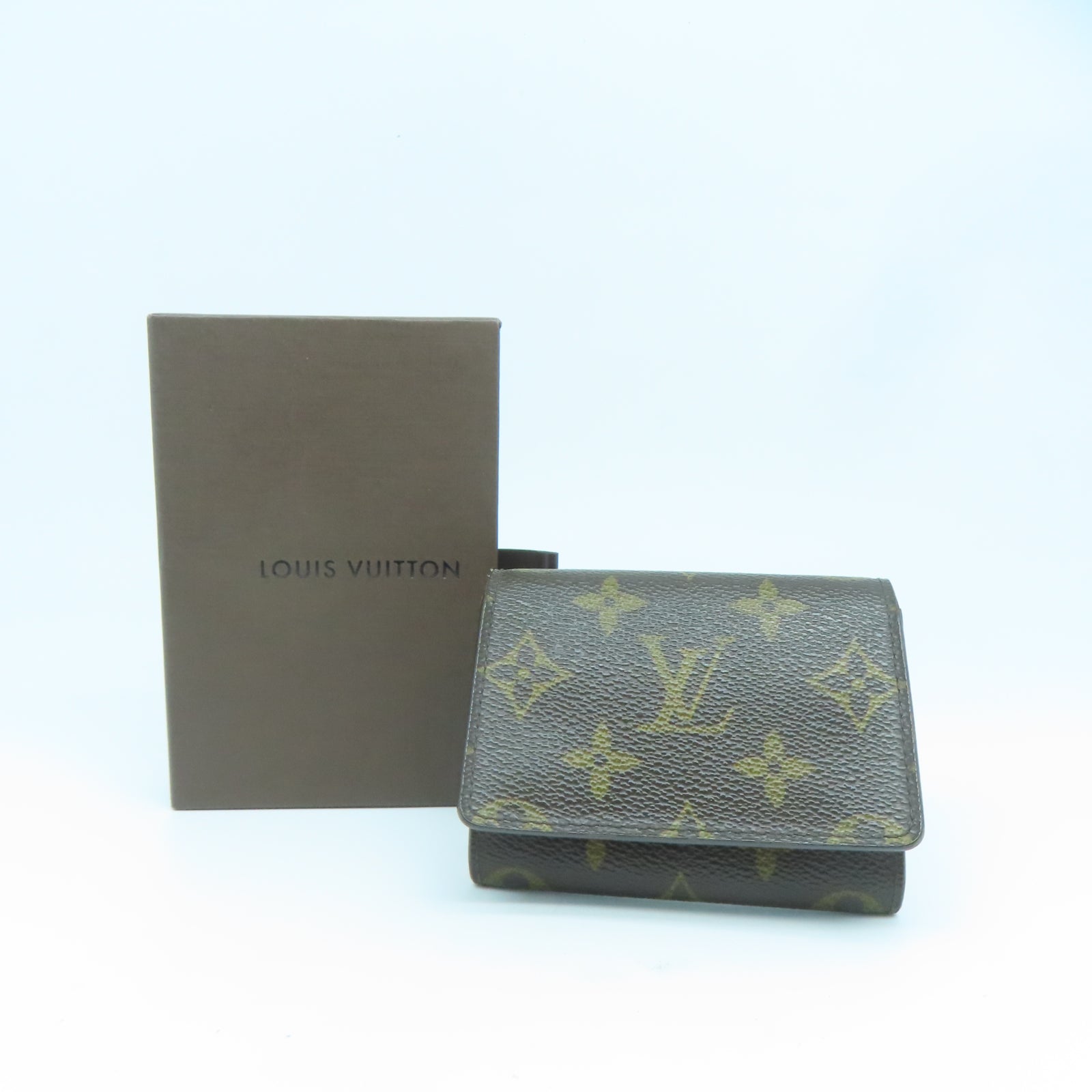 LOUIS VUITTON Monogram Amberop Cult De Visit卡片套啡色