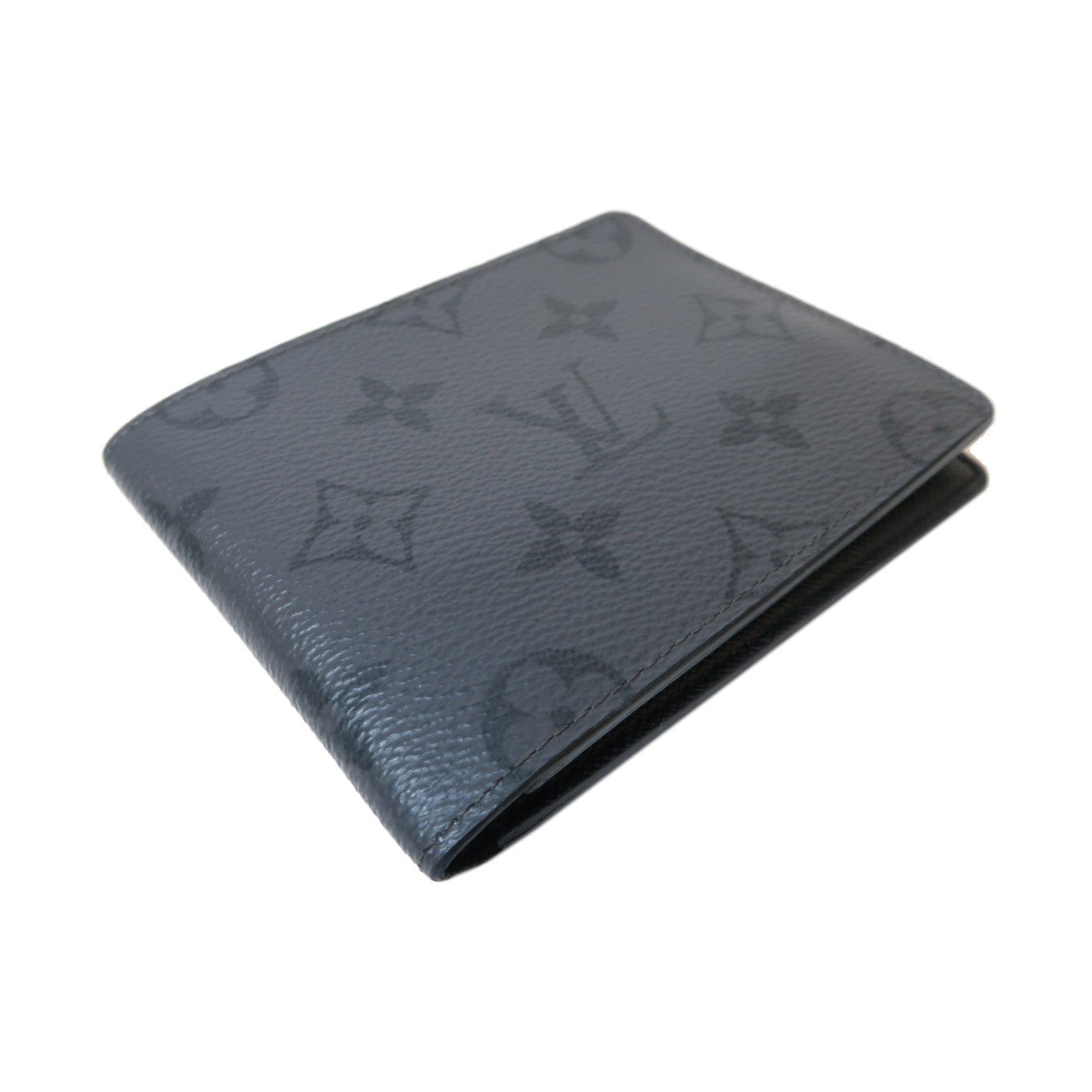 LOUIS VUITTON Monogram Fold Wallet錢包黑色