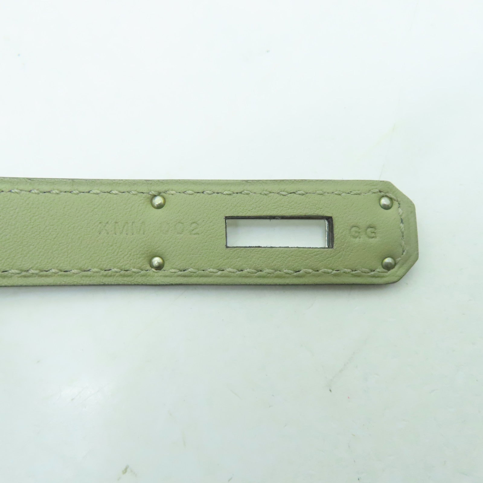 HERMES Evercolor皮革Berline 28銀扣肩背袋卡其色