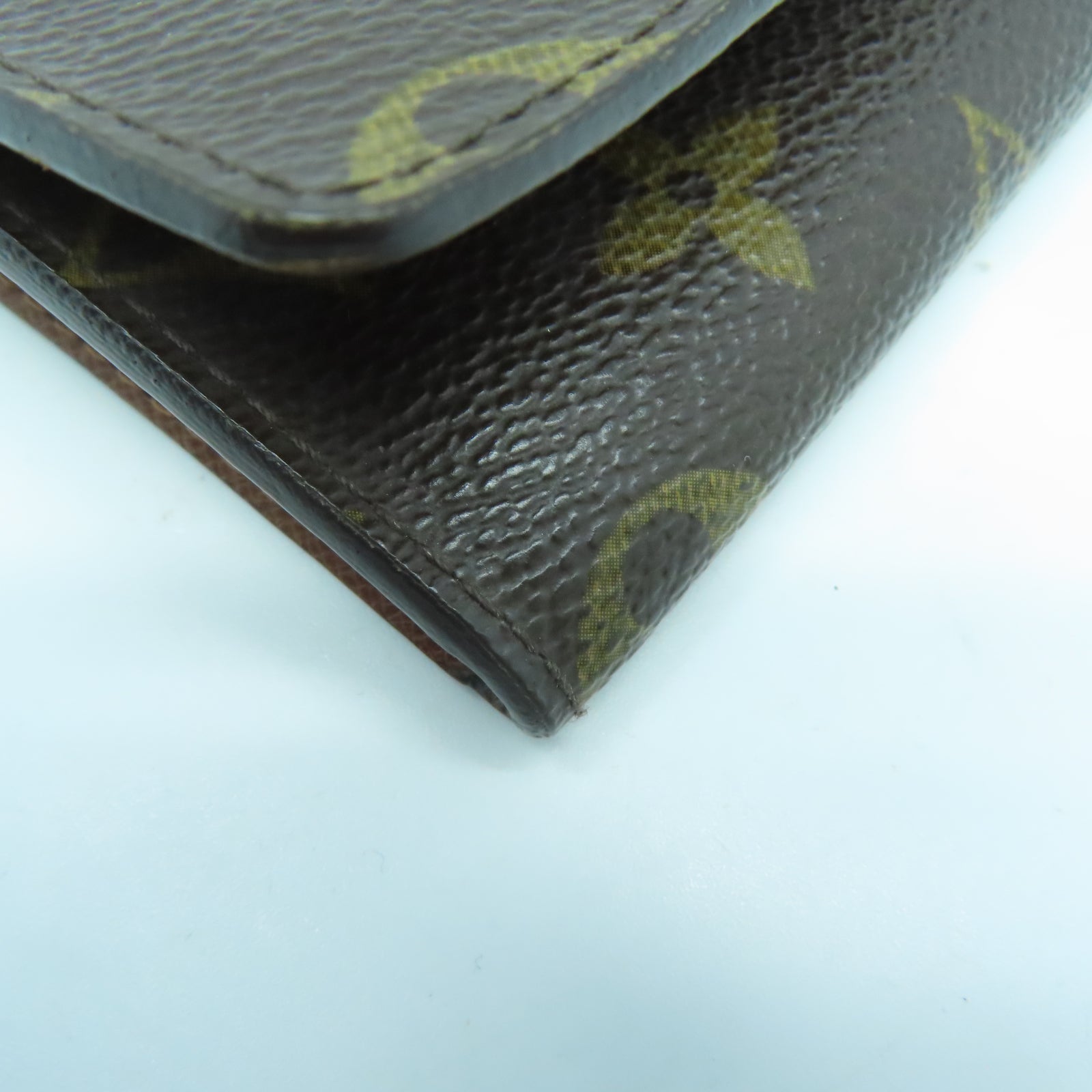 LOUIS VUITTON Monogram Amberop Cult De Visit卡片套啡色