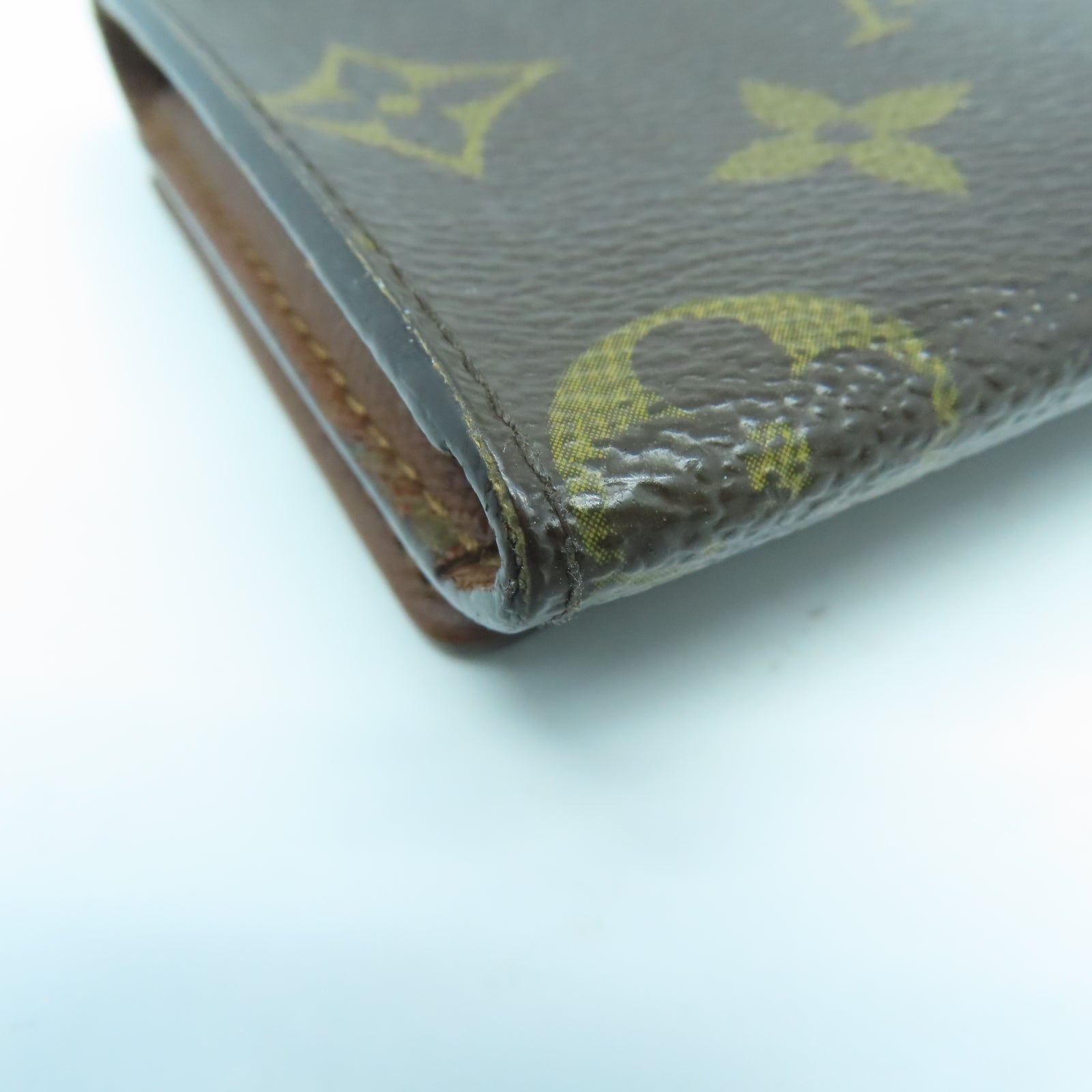 LOUIS VUITTON Monogram Amberop Cult De Visit卡片套啡色