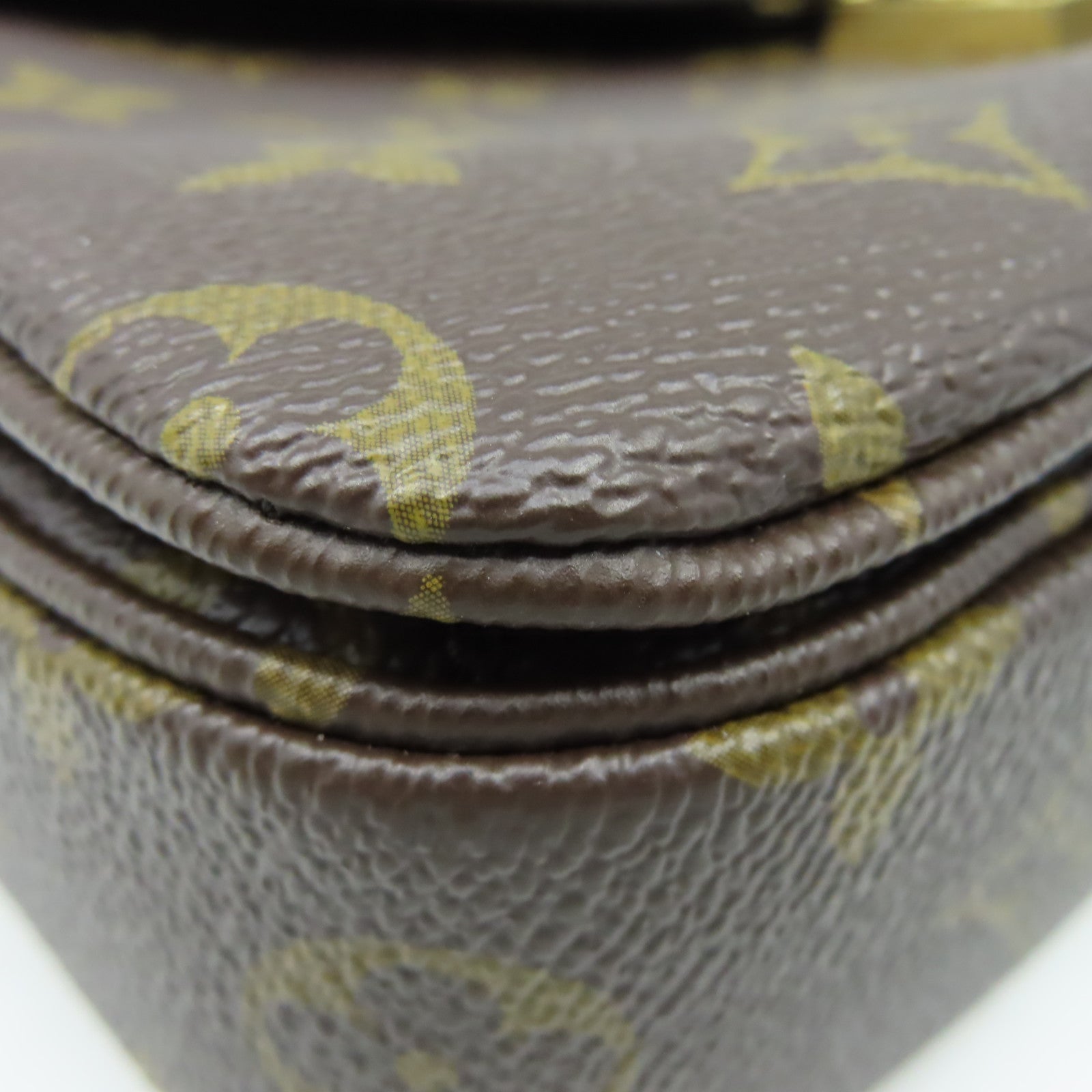 LOUIS VUITTON Monogram Pochette Metis 2Way Shoulder Bag金扣手挽肩背兩用袋啡色