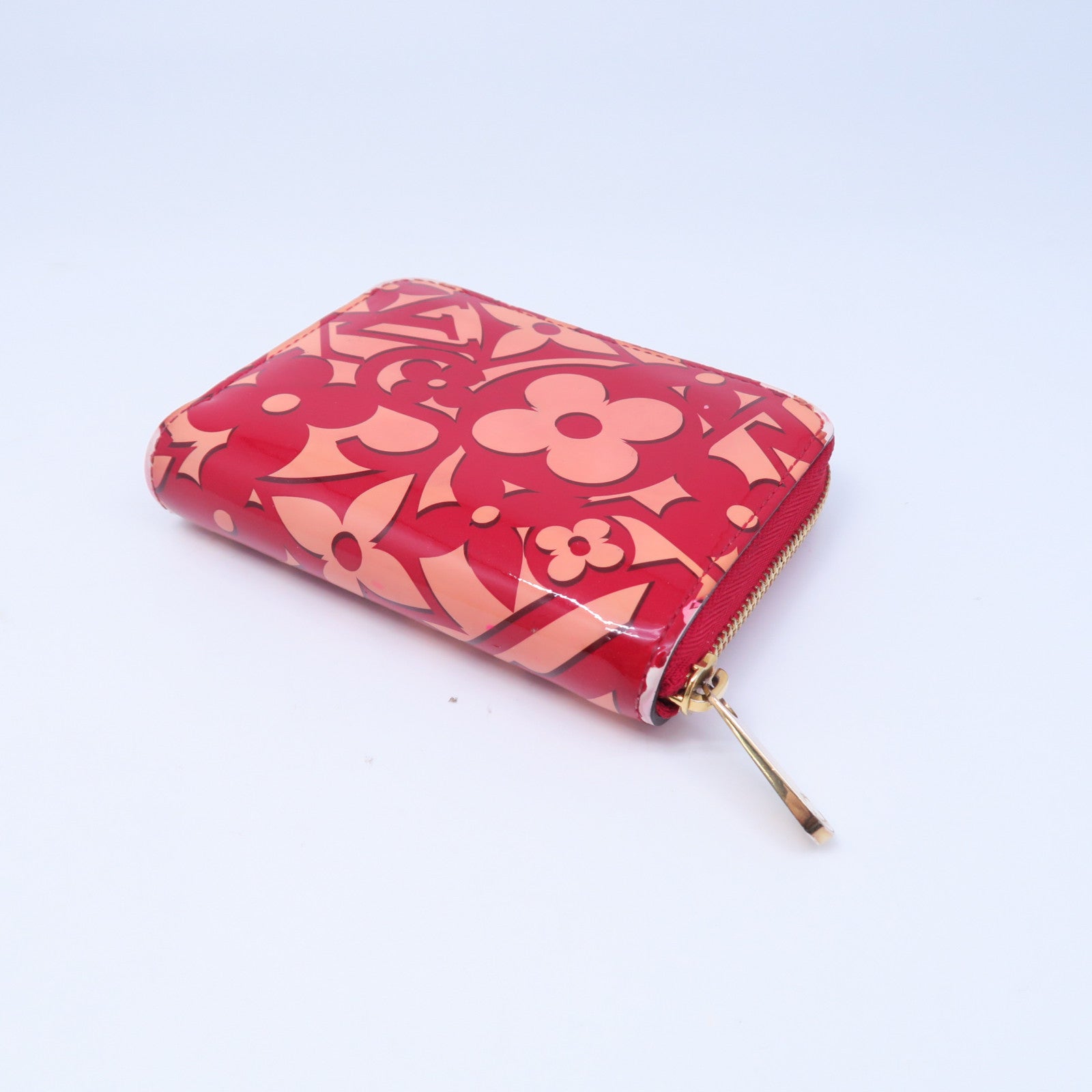 LOUIS VUITTON Sweet Monogram Zippy Coin Purse金扣錢包紅色
