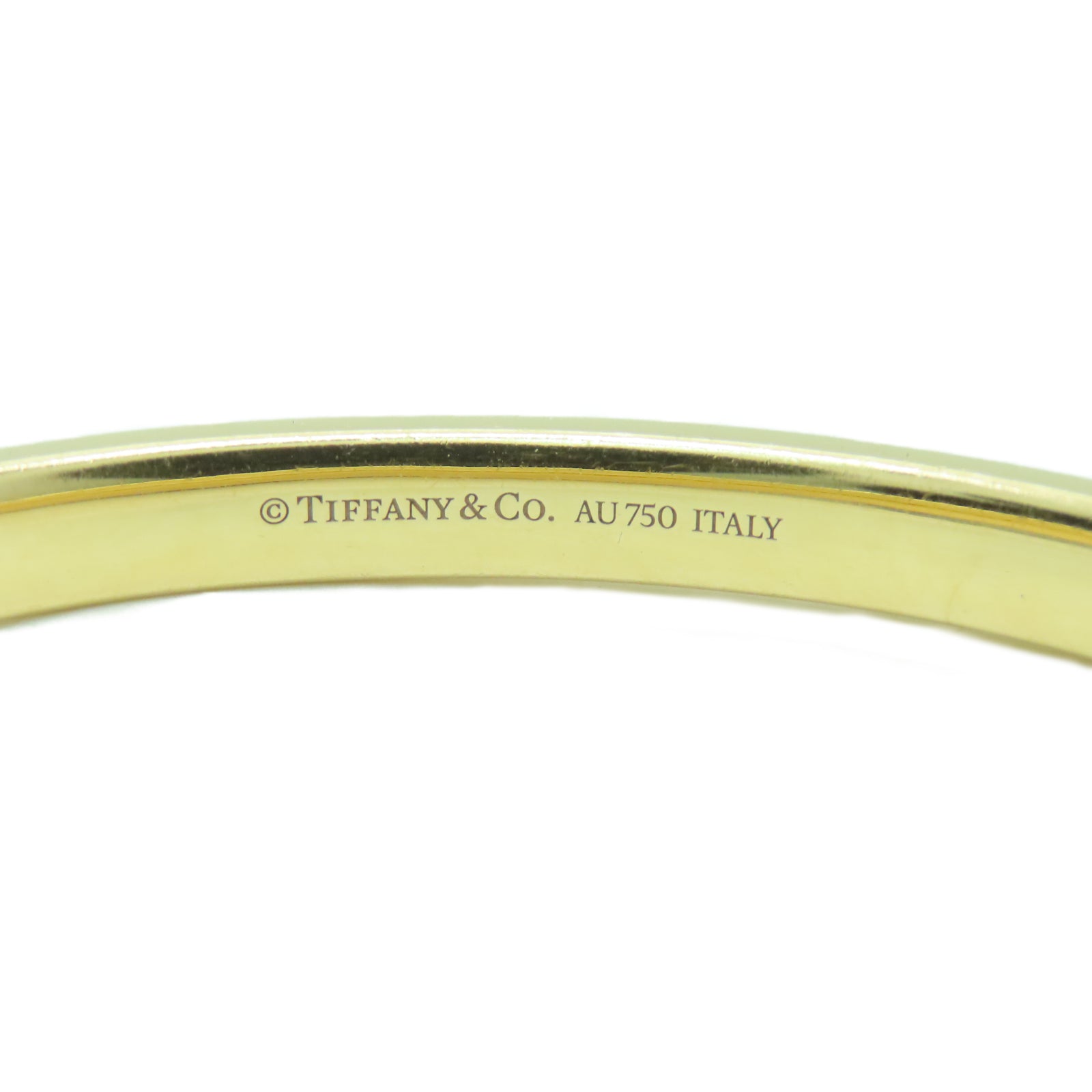 TIFFANY＆CO 18K黃金Bangle手鐲