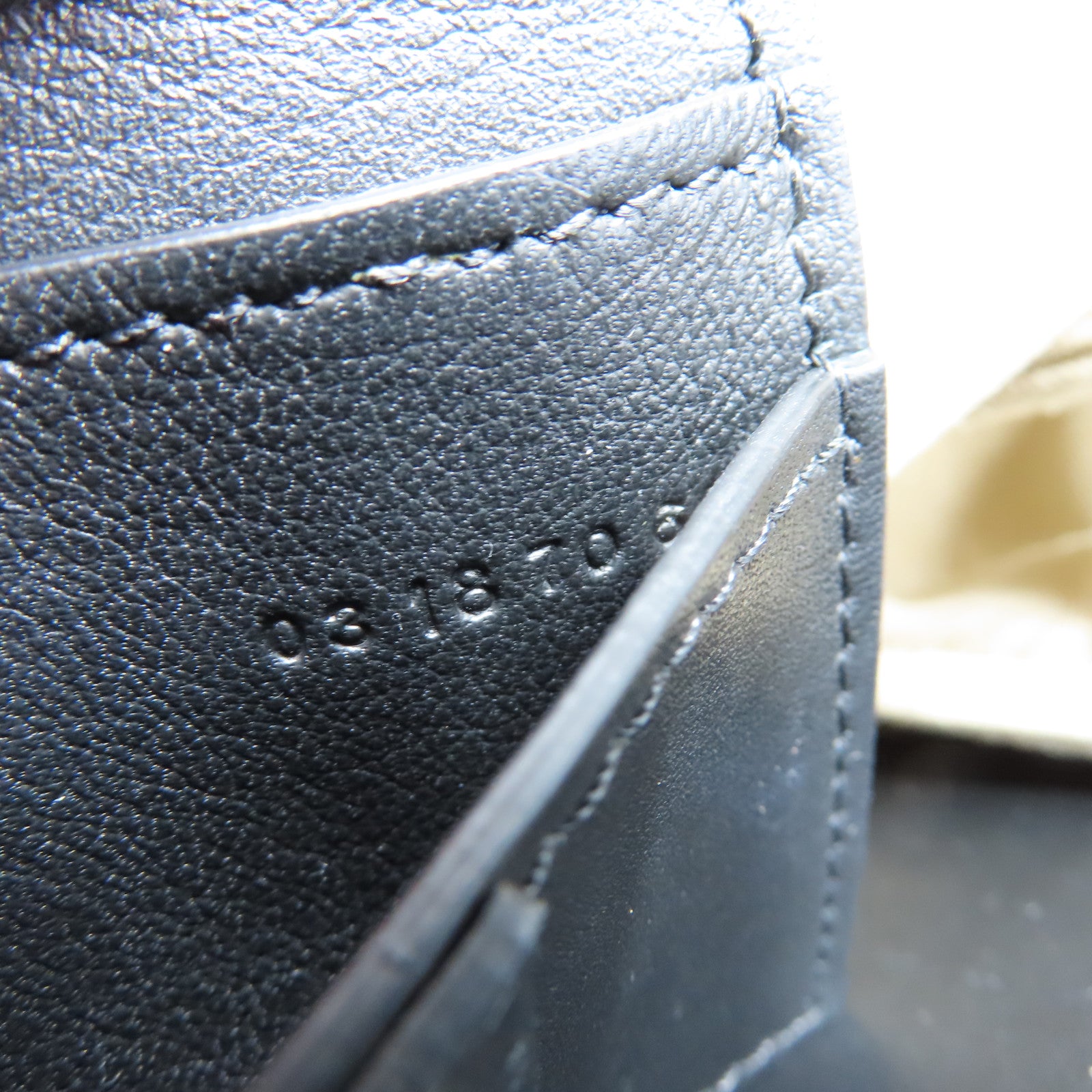 Chloe 牛皮皮革Roy Bag Single Size金扣肩背袋黑色