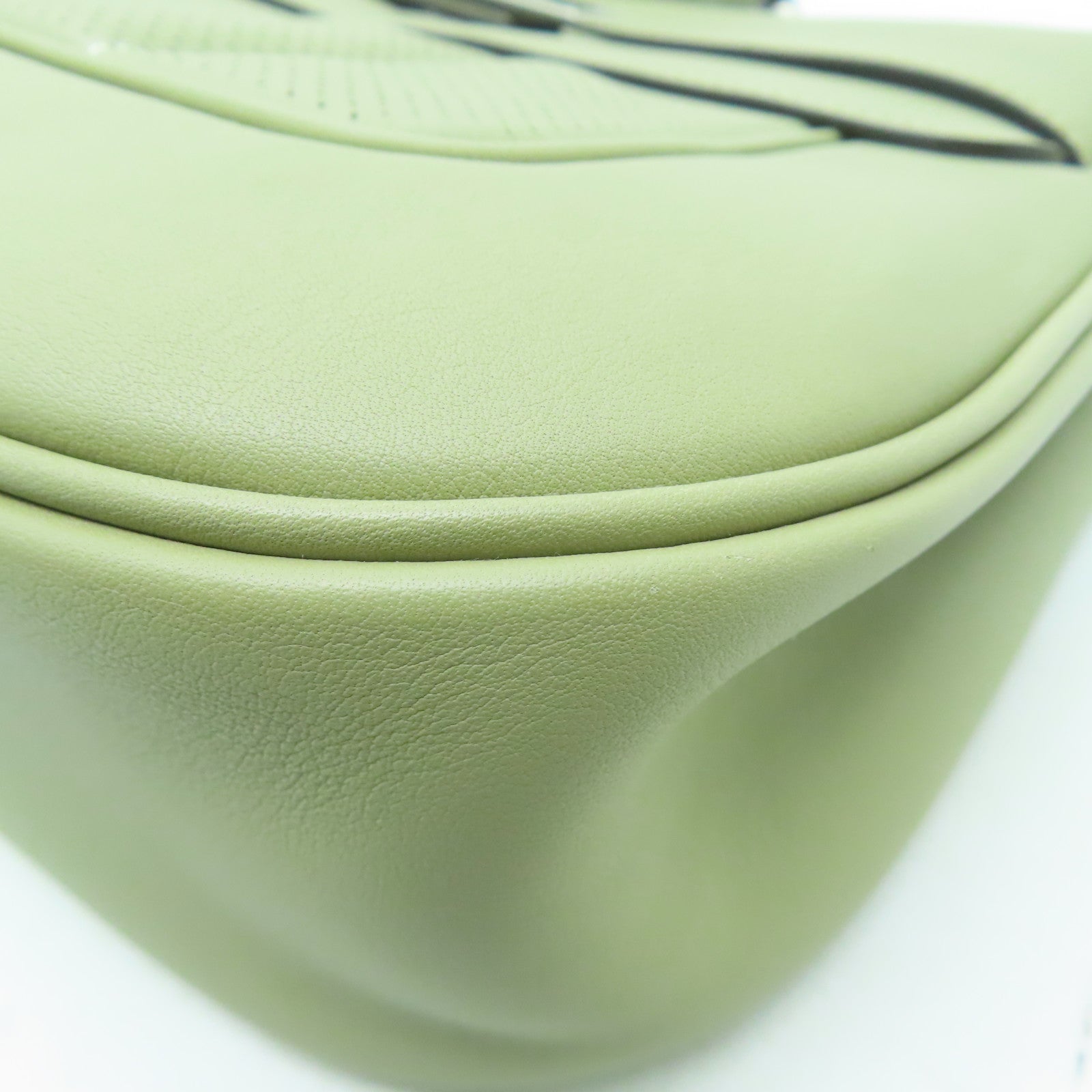 HERMES Evercolor皮革Berline 28銀扣肩背袋卡其色