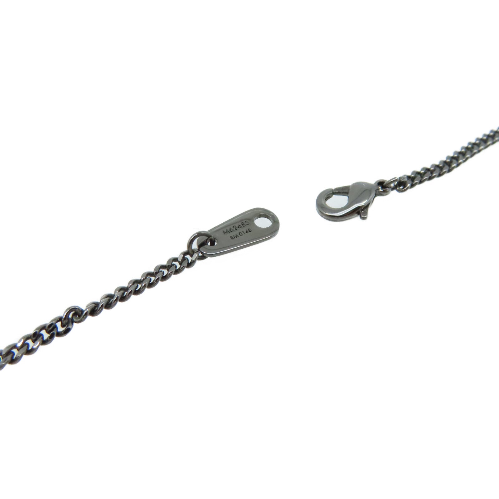 LOUIS VUITTON 金屬Collier Upside Down Necklace項鏈黑色