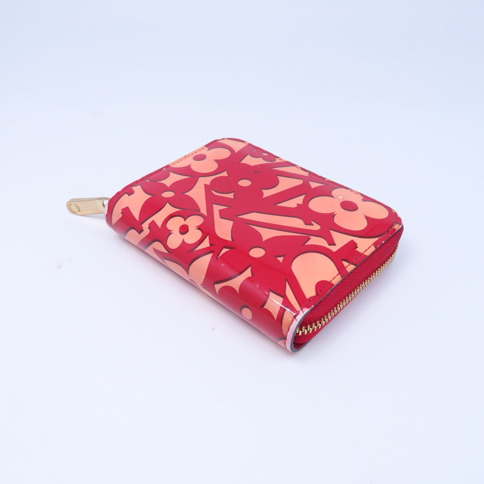 LOUIS VUITTON Sweet Monogram Zippy Coin Purse金扣錢包紅色