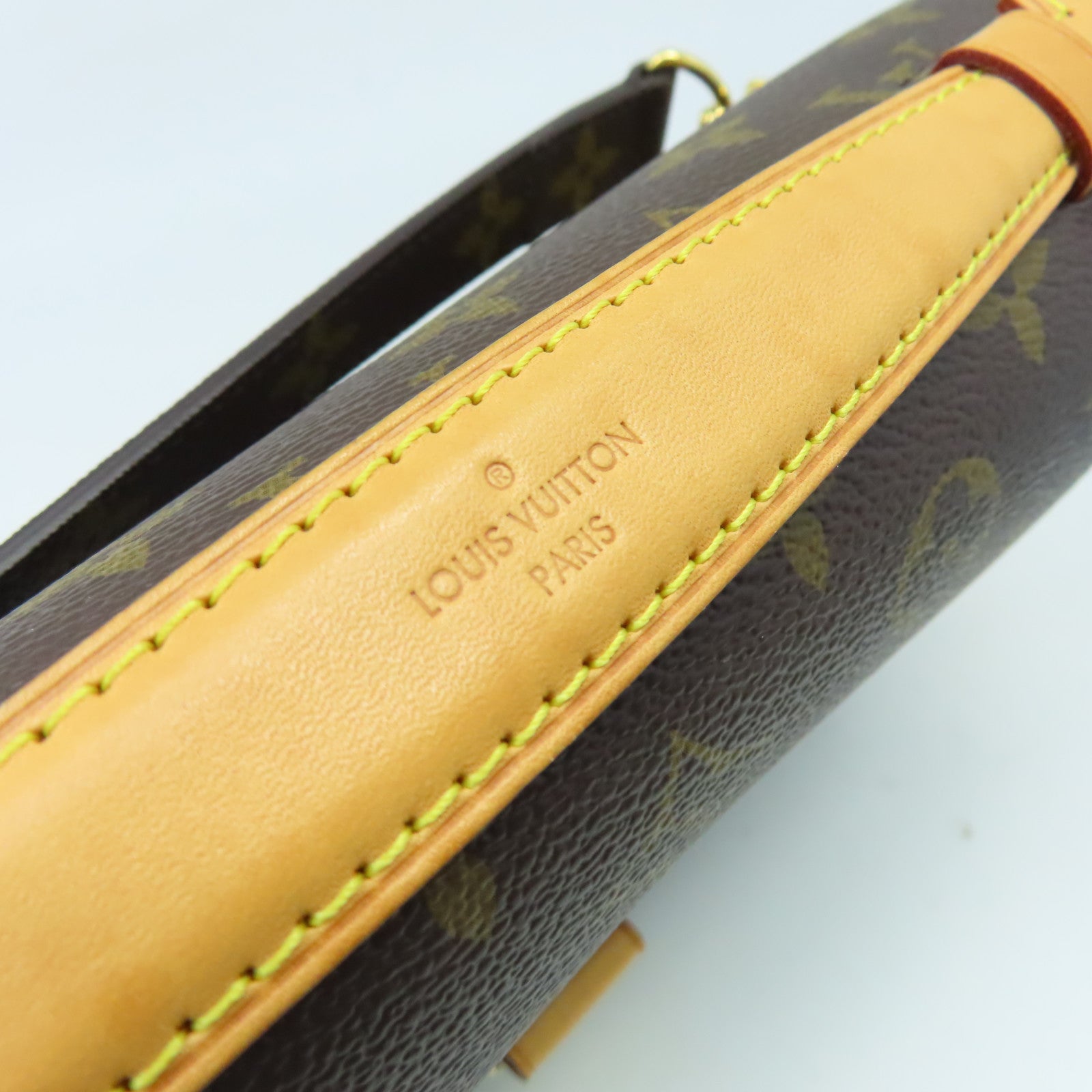 LOUIS VUITTON Monogram Pochette Metis 2Way Shoulder Bag金扣手挽肩背兩用袋啡色