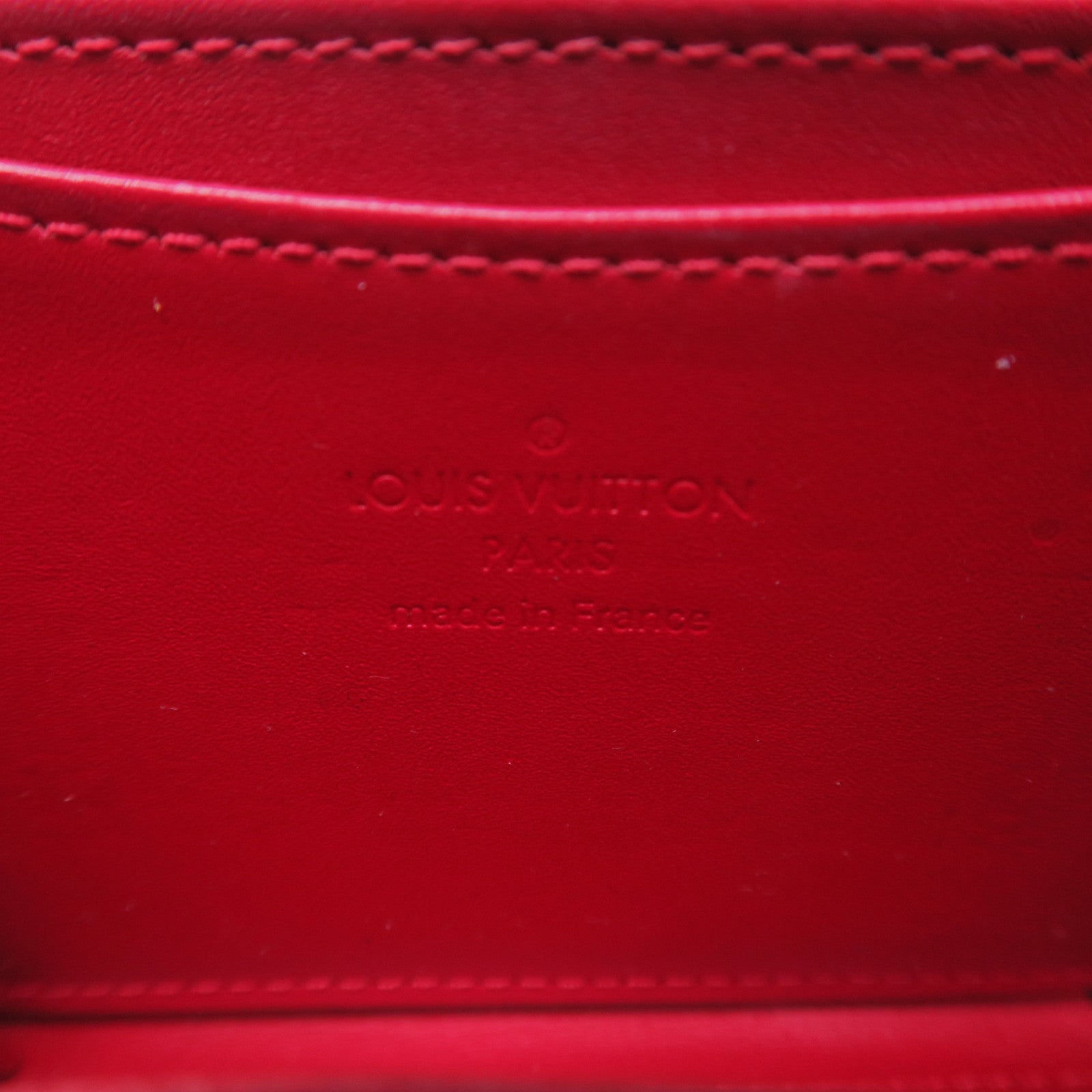 LOUIS VUITTON Sweet Monogram Zippy Coin Purse金扣錢包紅色