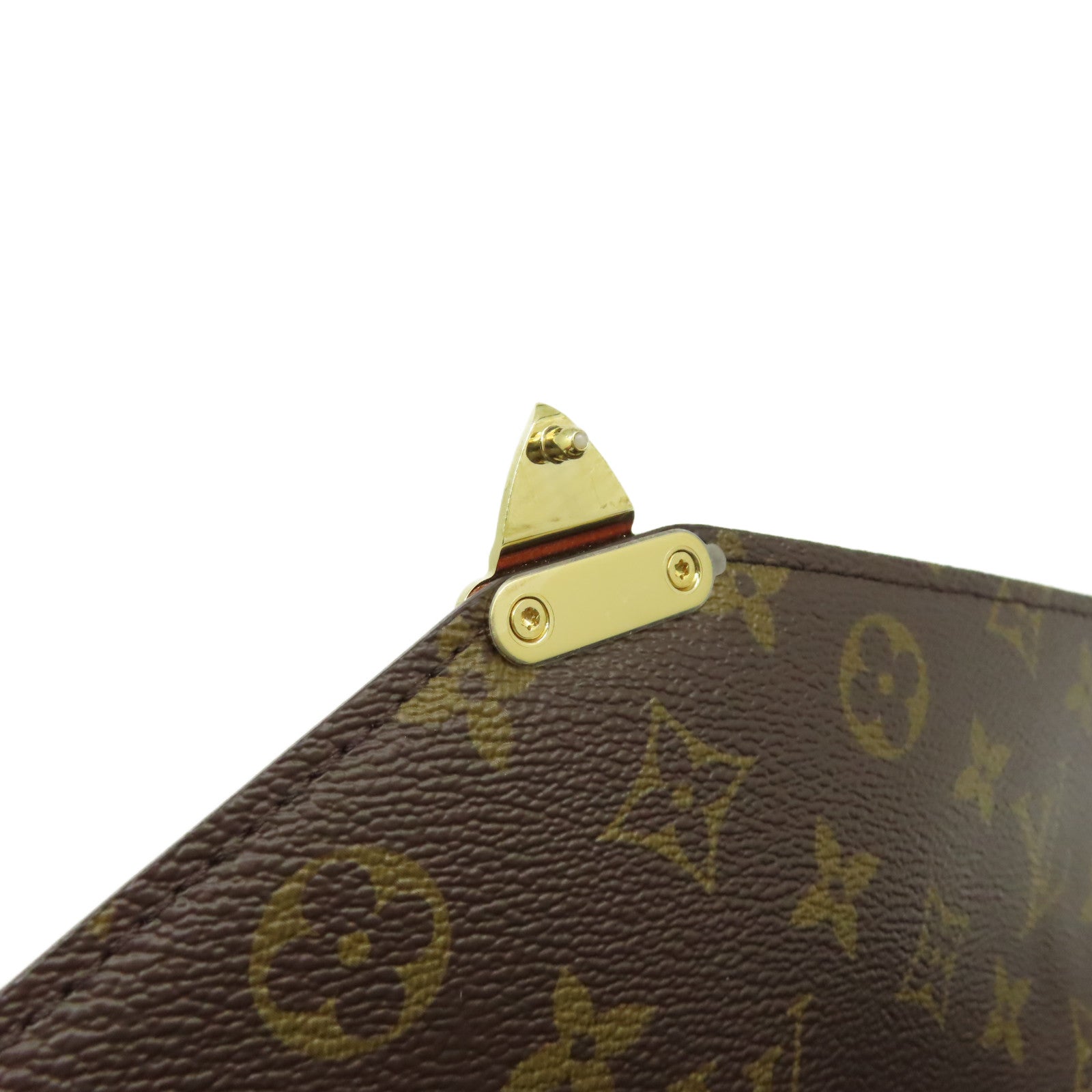 LOUIS VUITTON Monogram Pochette Metis 2Way Shoulder Bag金扣手挽肩背兩用袋啡色
