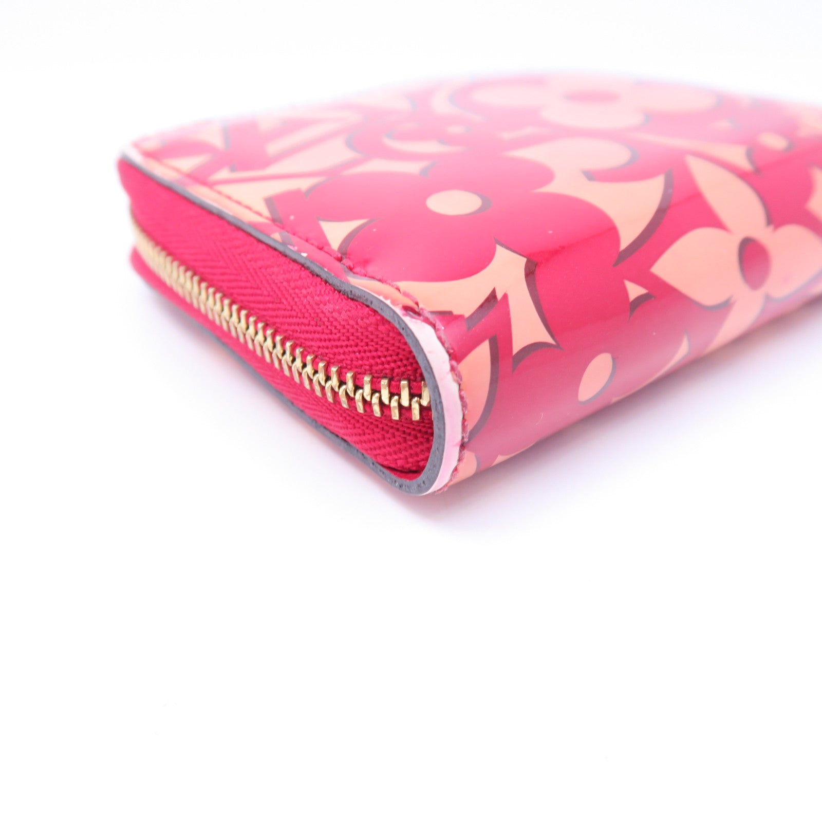 LOUIS VUITTON Sweet Monogram Zippy Coin Purse金扣錢包紅色