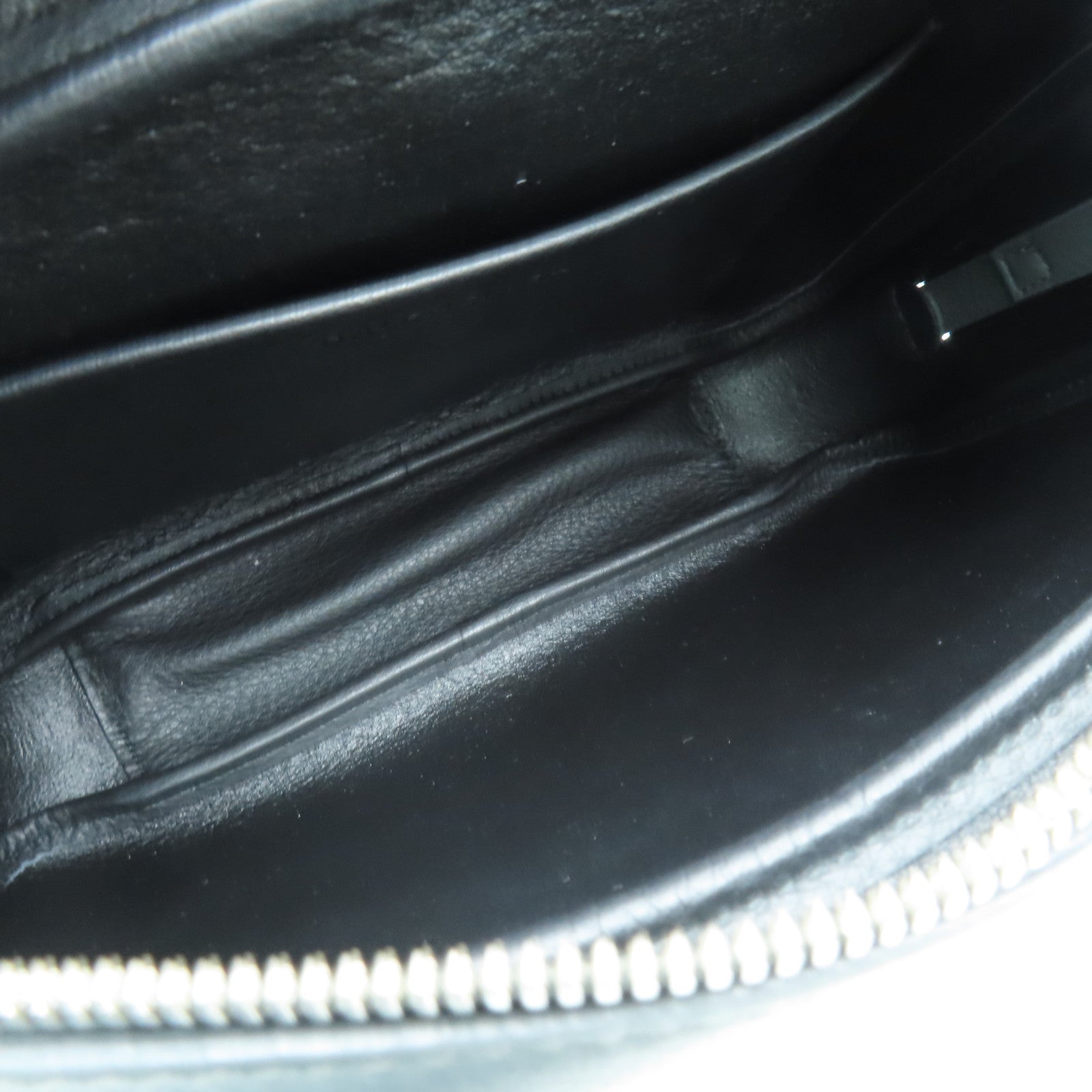 BALENCIAGA 牛皮皮革Shoulder Bag银扣肩背袋灰色
