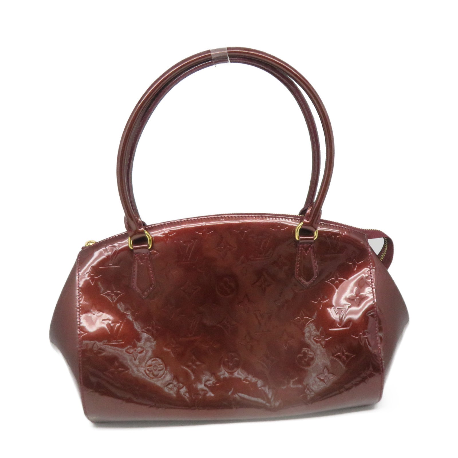 LOUIS VUITTON Vernis Sherwood GM Shoulder Bag肩背袋啡色