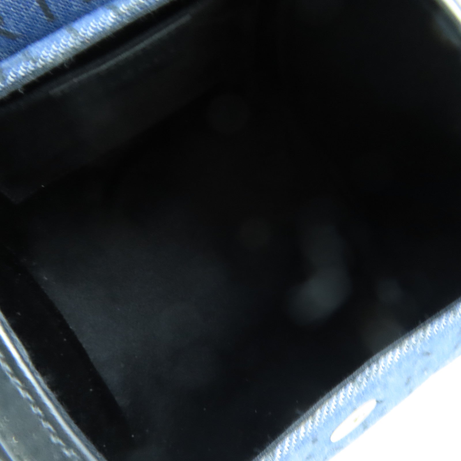 BVLGARI 帆布Shoulder Bag金扣肩背袋藍色