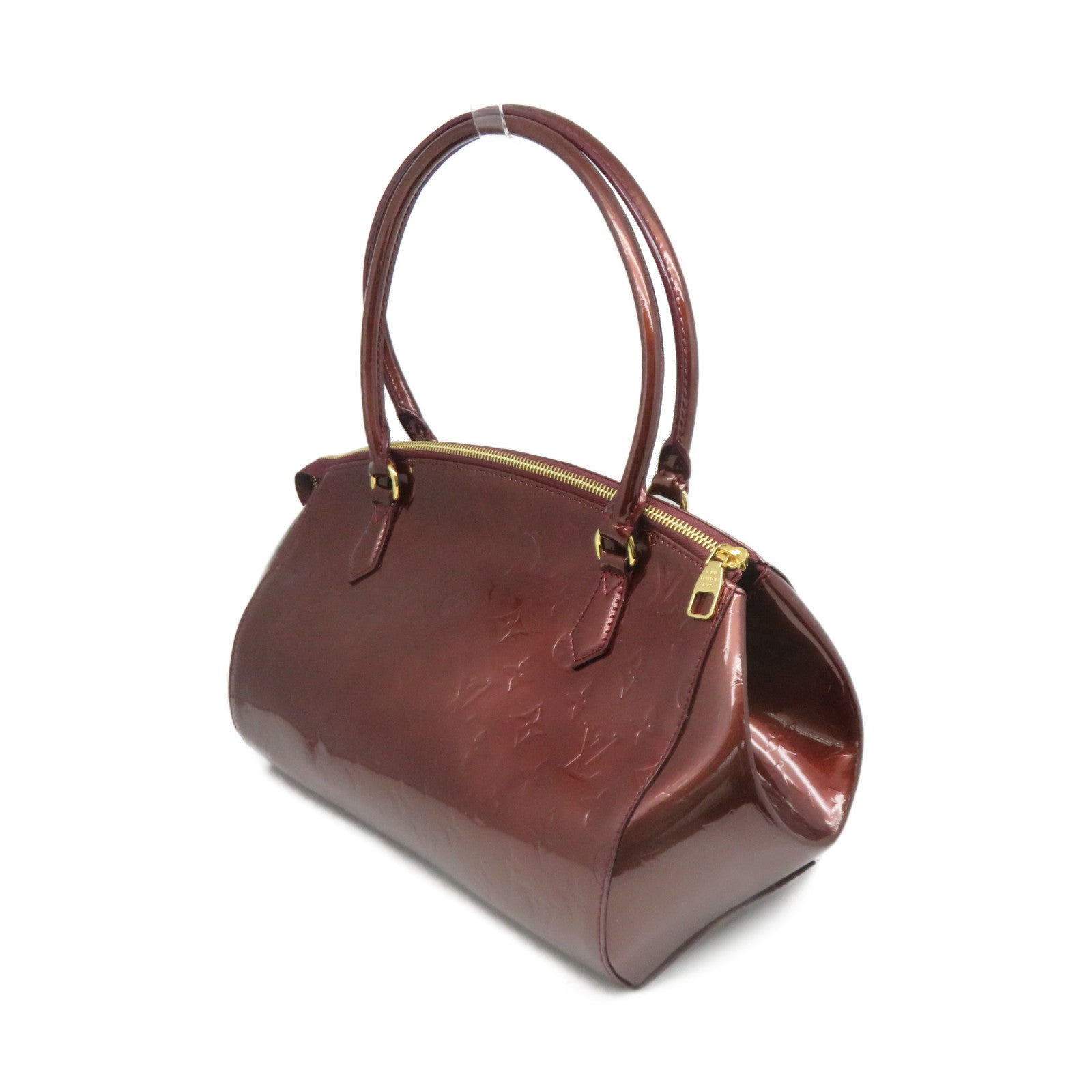 LOUIS VUITTON Vernis Sherwood GM Shoulder Bag肩背袋啡色