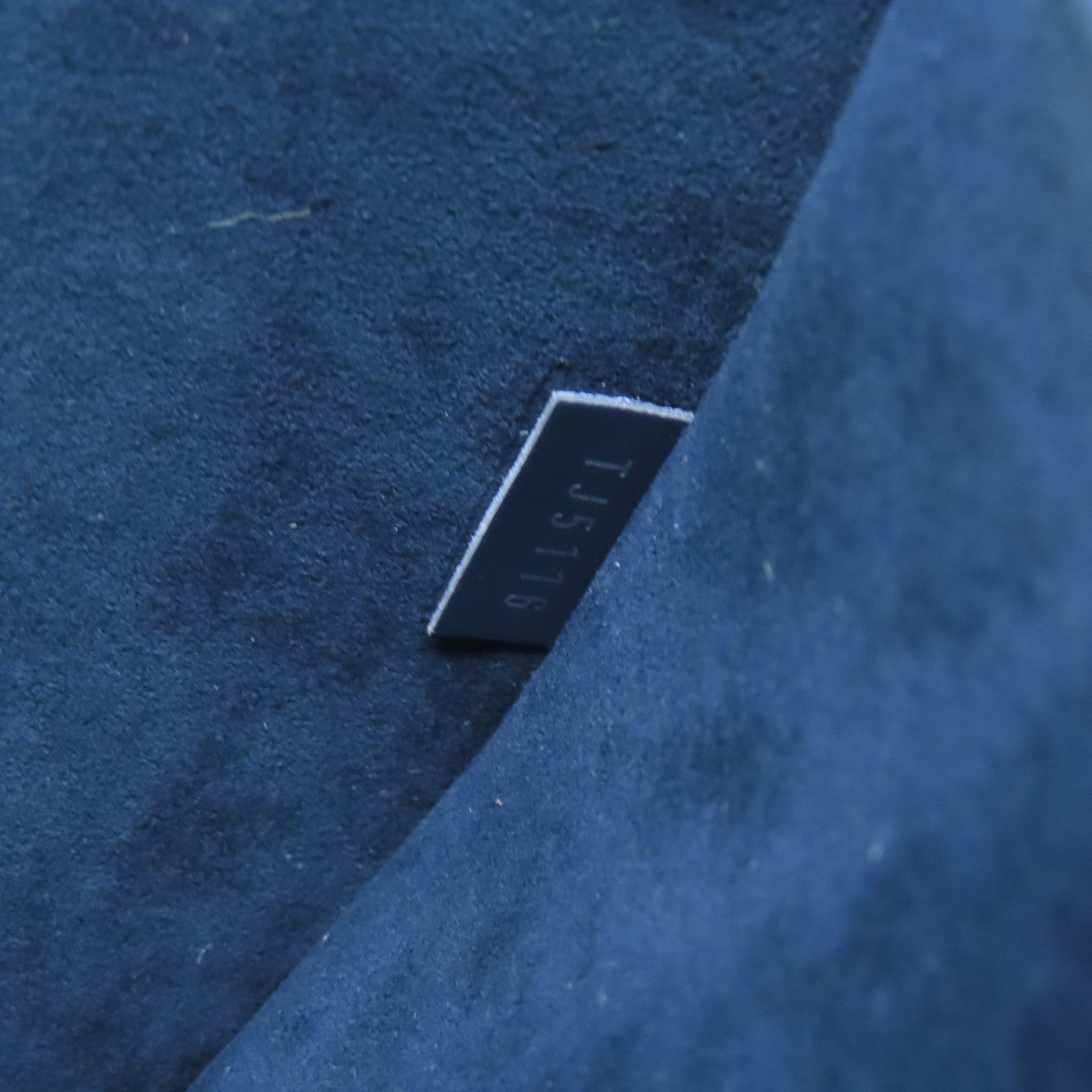 LOUIS VUITTON Epi Clutch Bag銀扣手拿包深藍色