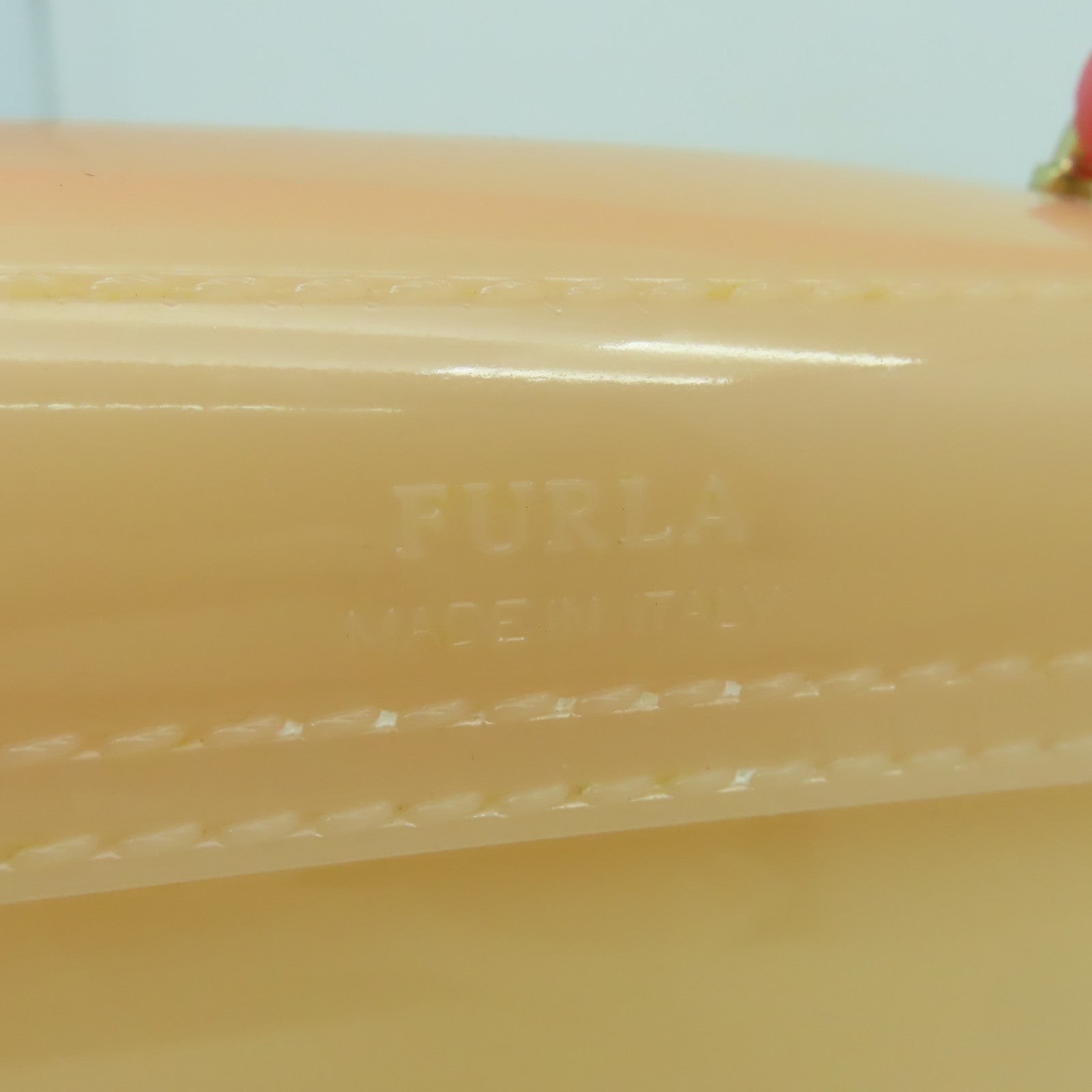 Furla PVC Handbag手挽肩背兩用袋粉紅色