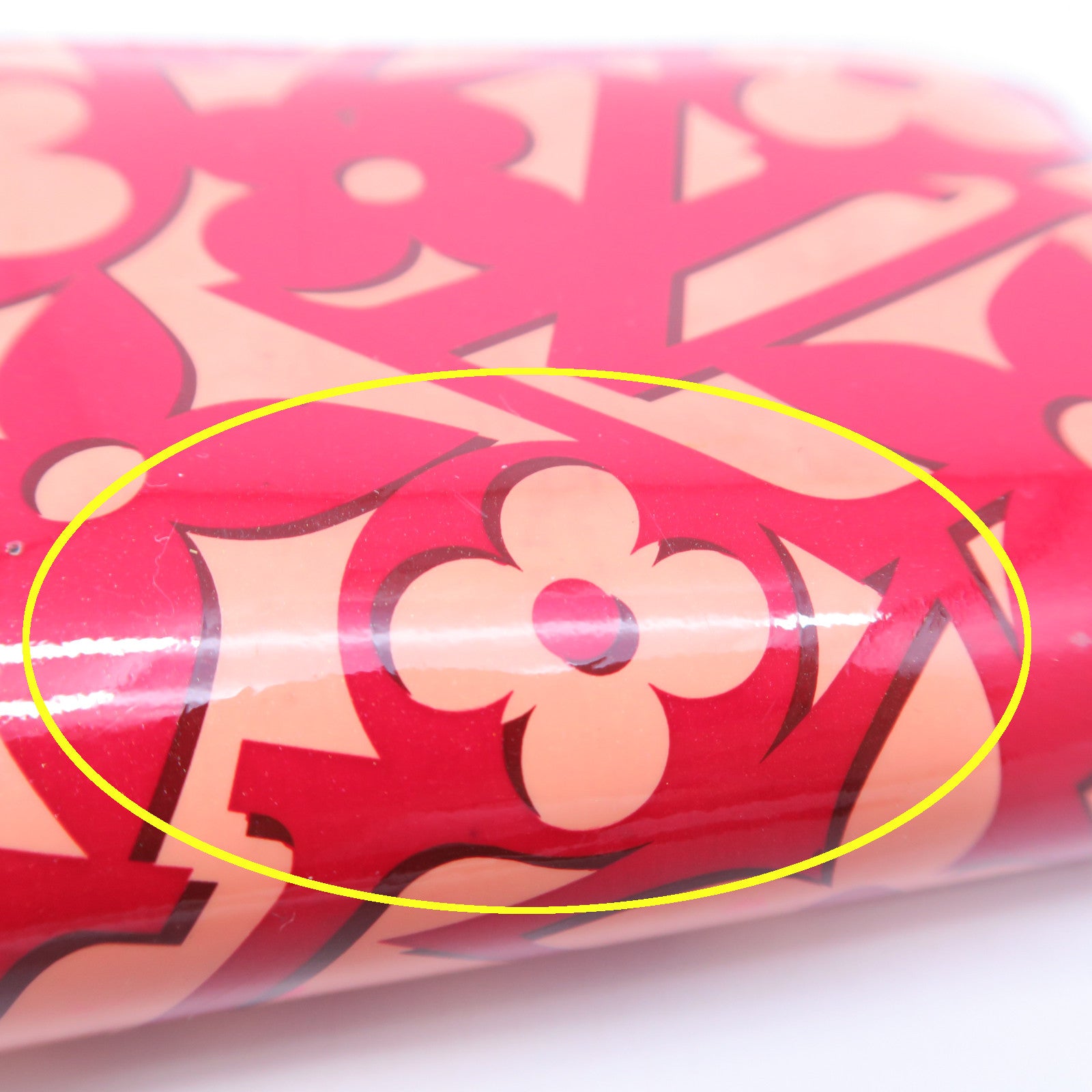 LOUIS VUITTON Sweet Monogram Zippy Coin Purse金扣錢包紅色
