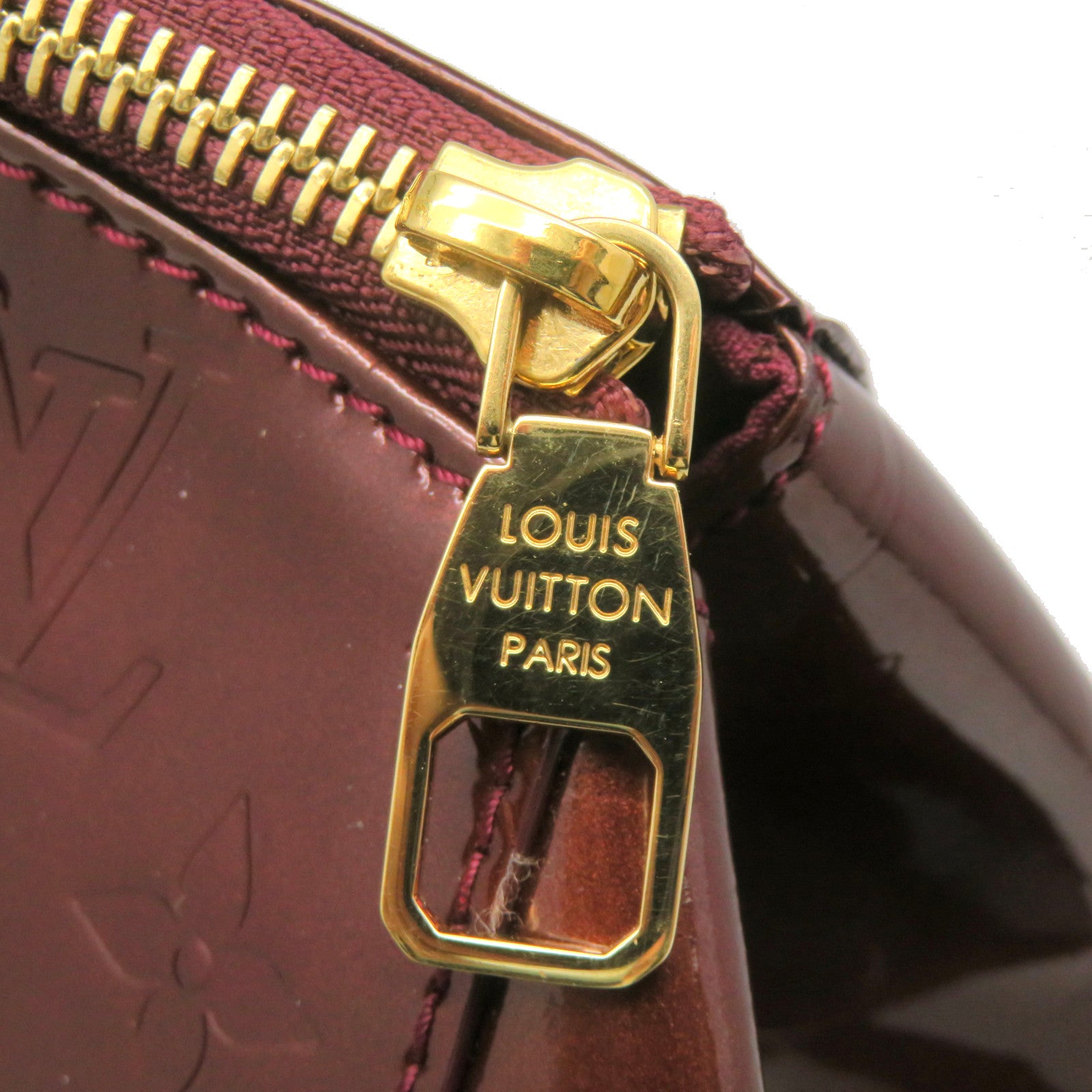 LOUIS VUITTON Vernis Sherwood GM Shoulder Bag肩背袋啡色