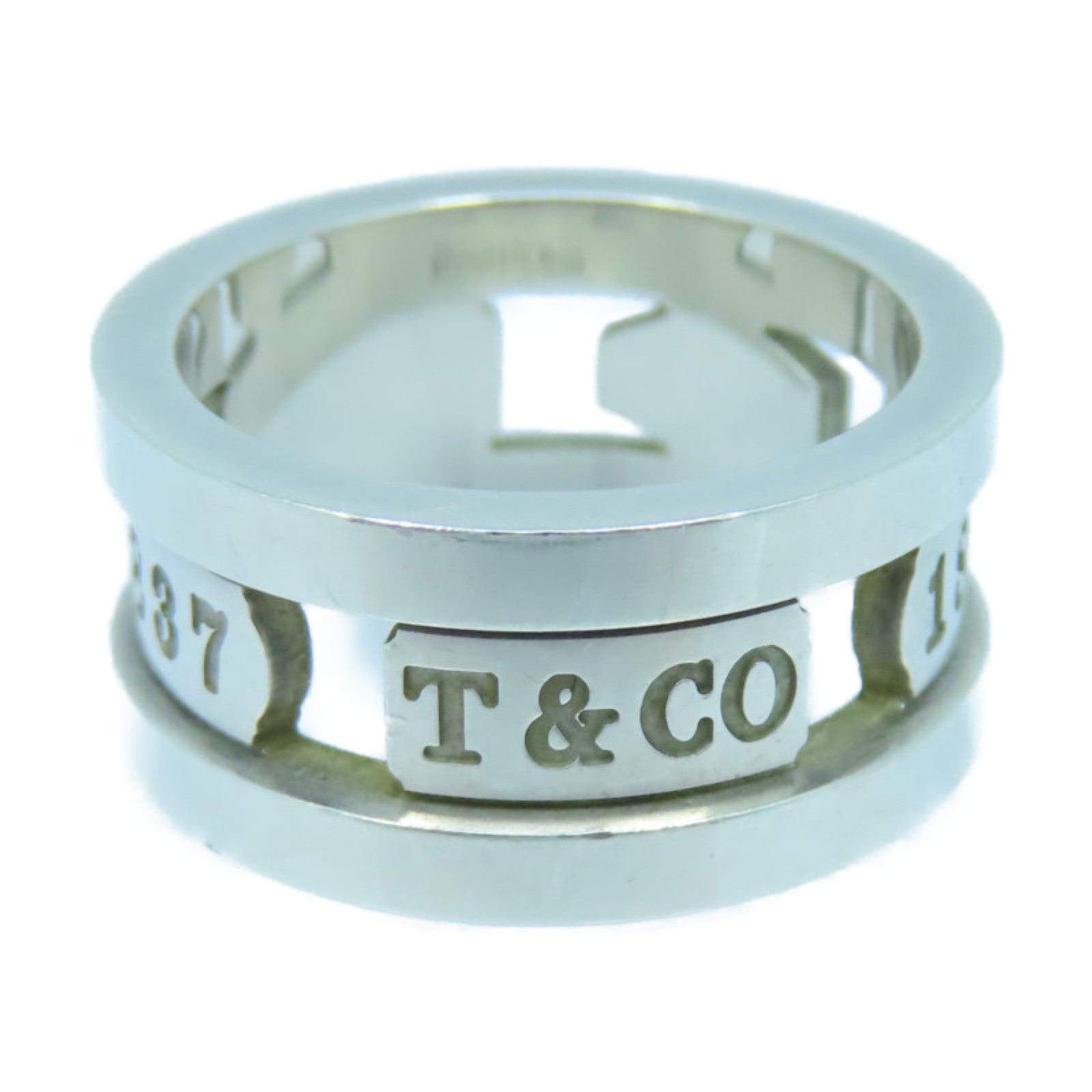 TIFFANY&CO 925 sterling silver Tiffany 925 ring US#5.5