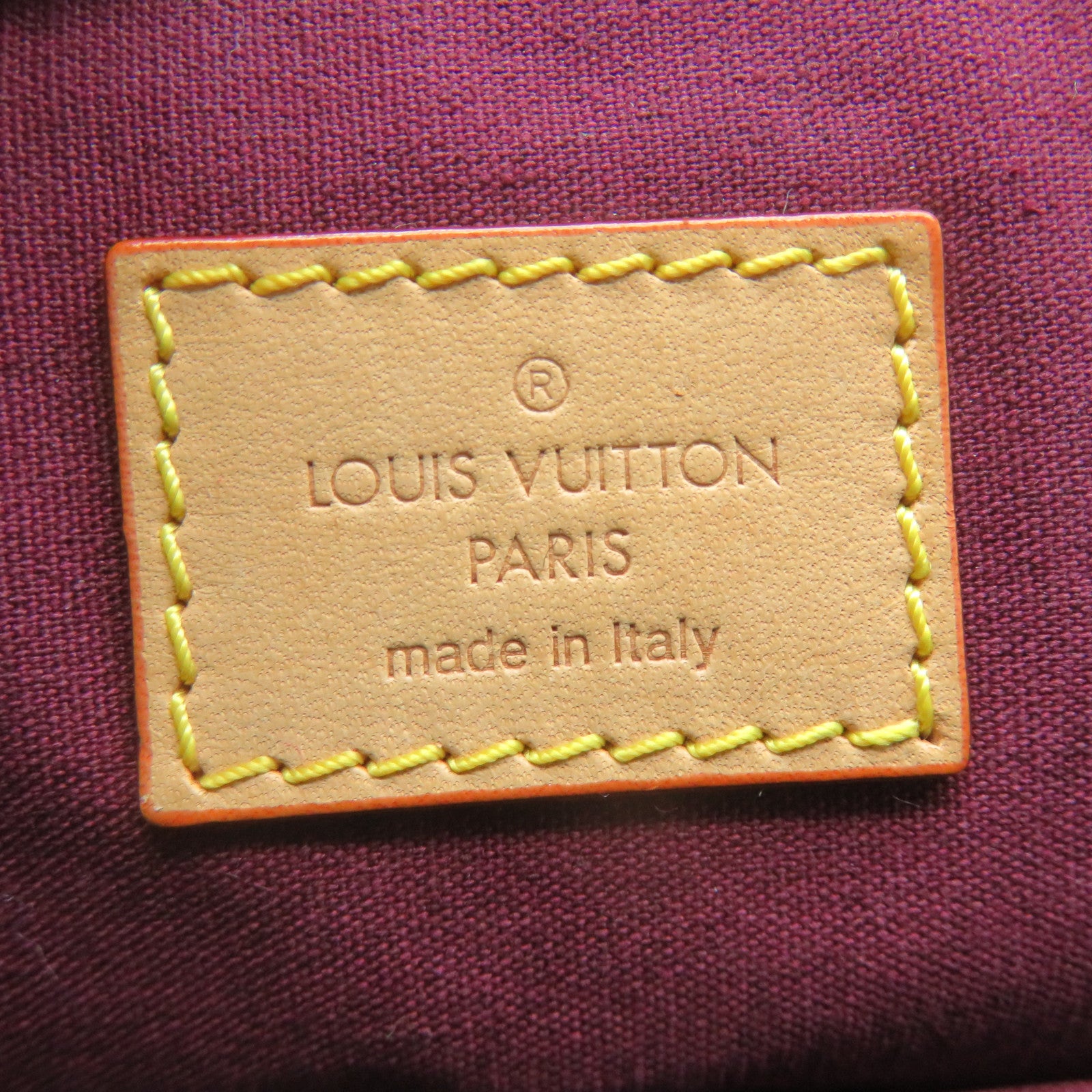 LOUIS VUITTON Vernis Sherwood GM Shoulder Bag肩背袋啡色