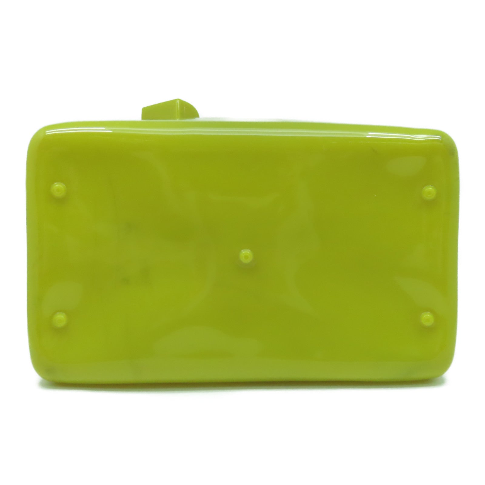 Furla PVC Handbag金扣手挽肩背兩用袋綠色