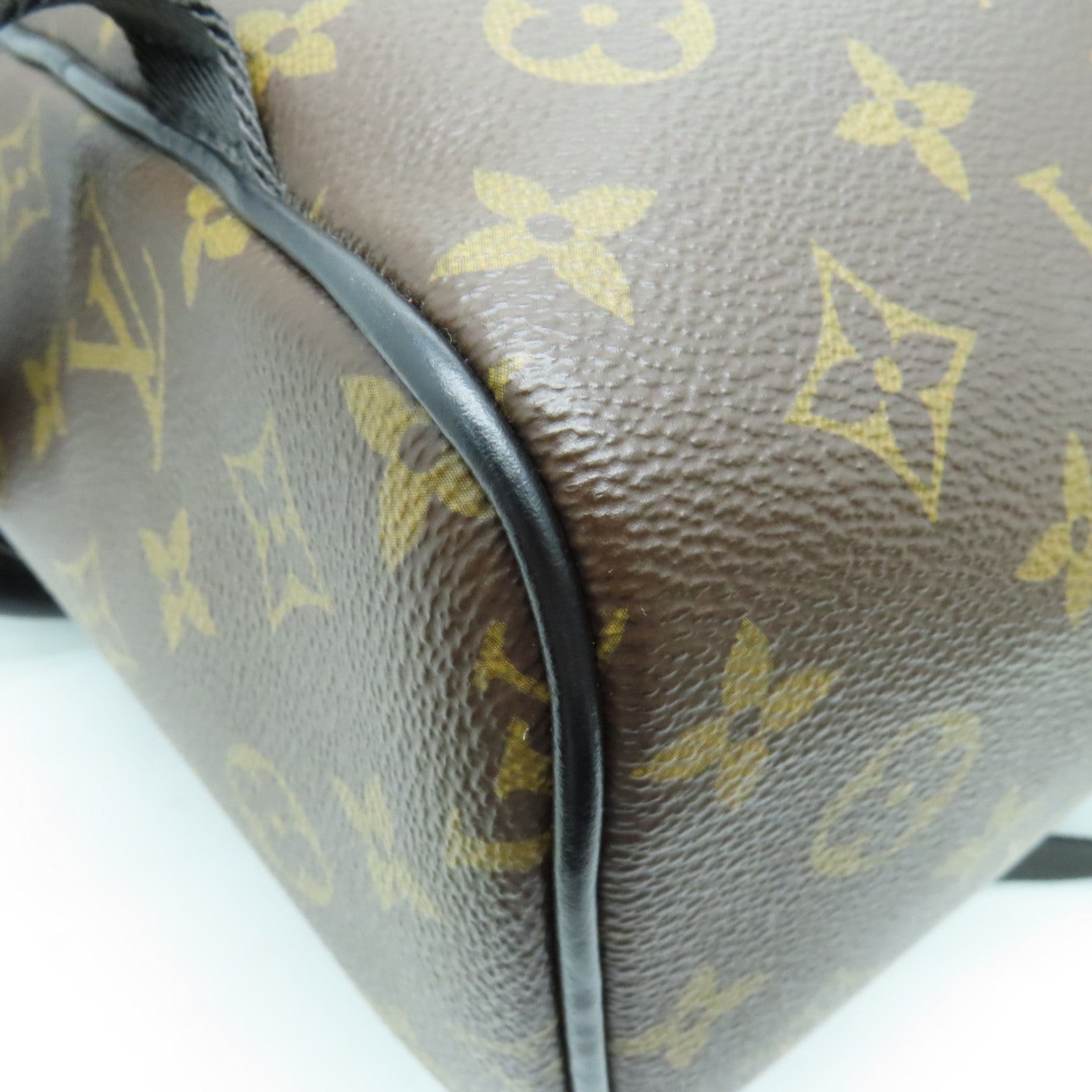 LOUIS VUITTON Monogram Josh Backpack银扣背包啡色