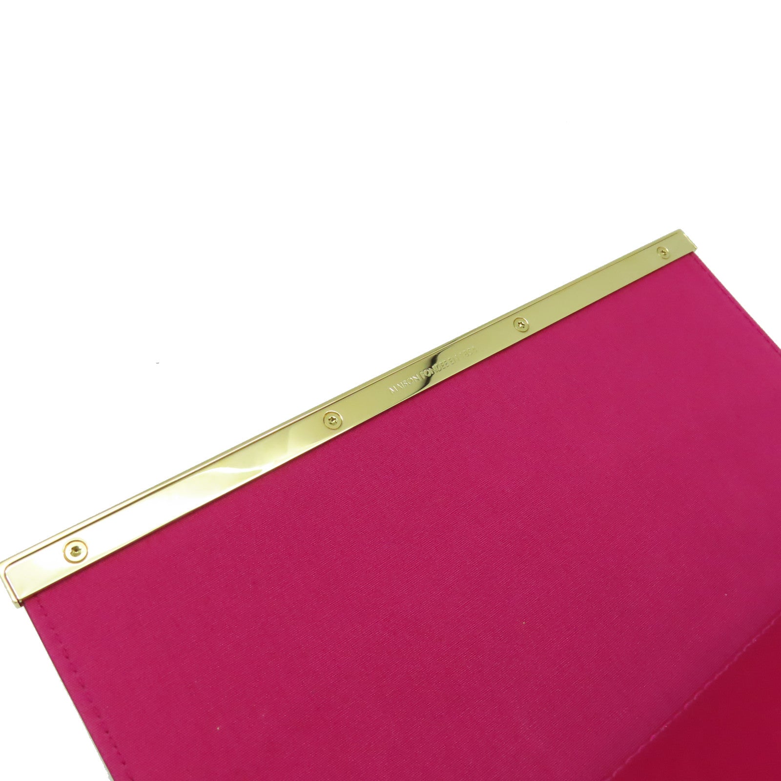LOUIS VUITTON Vernis Clutch Ana Shoulder Bag金扣肩背袋紅色