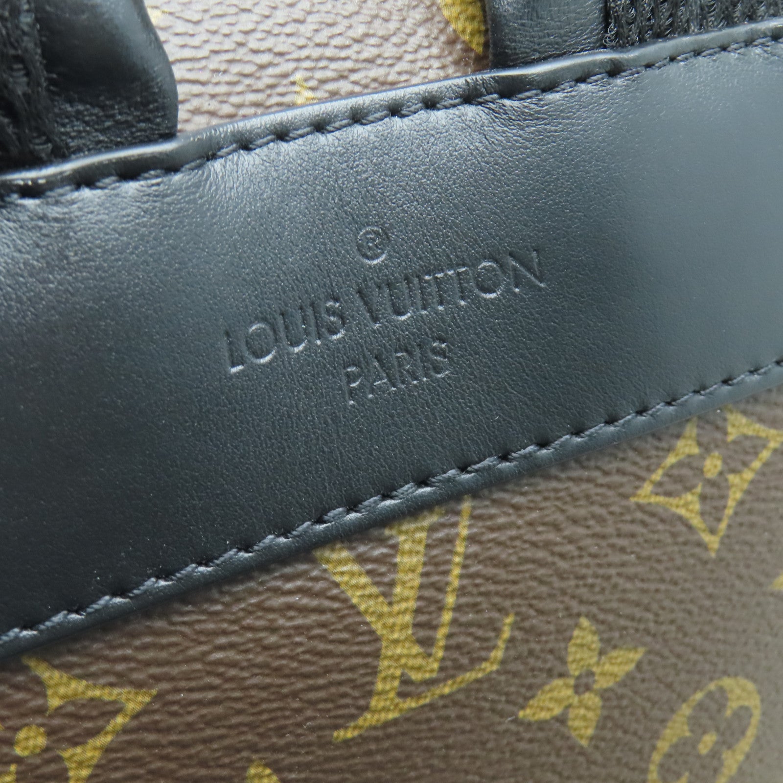 LOUIS VUITTON Monogram Josh Backpack银扣背包啡色