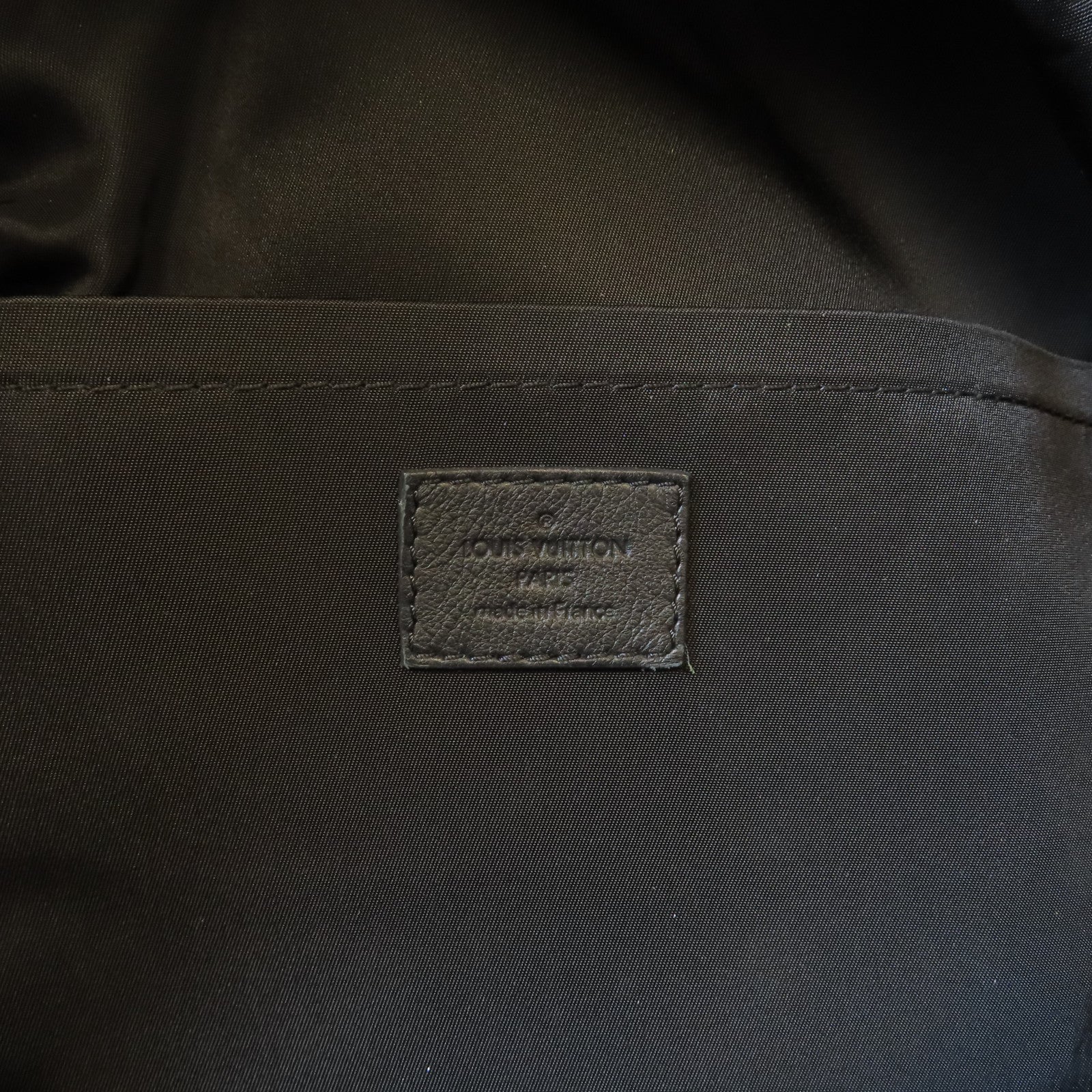 LOUIS VUITTON Monogram Macassar Palm Springs MM金扣背包啡色/黑色