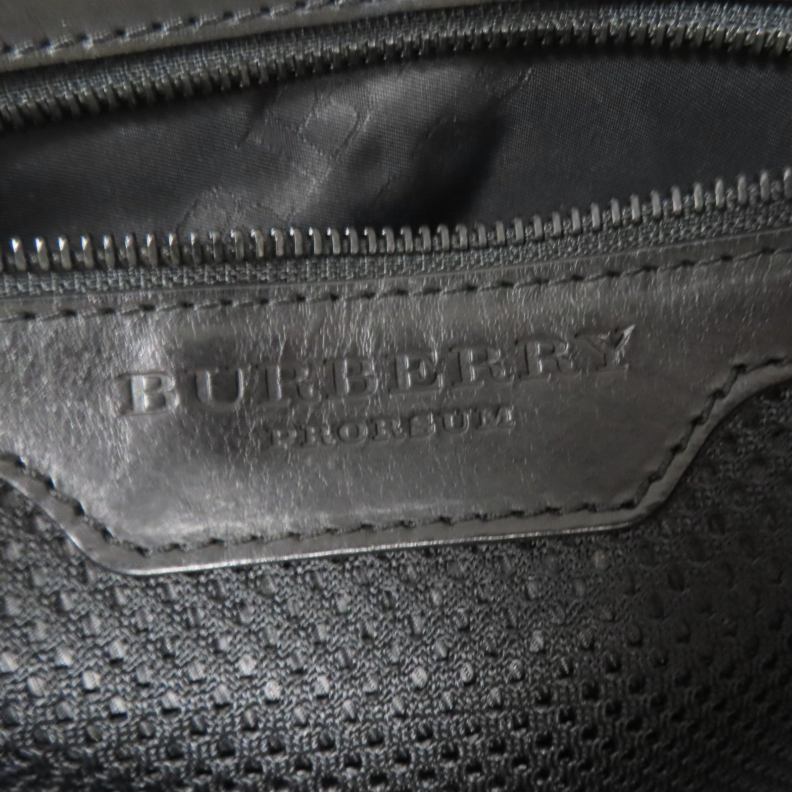 BURBERRY 尼龍Shoulder Bag黑扣肩背袋藍色/綠色