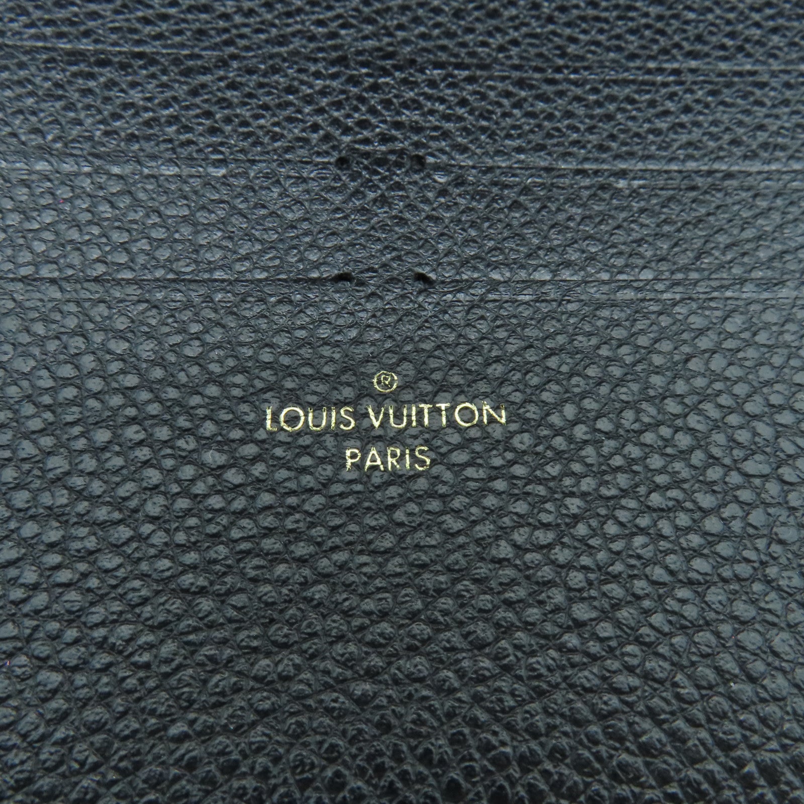 LOUIS VUITTON Monogram Empreinte Felicie Pochette金扣鏈帶肩背袋黑色