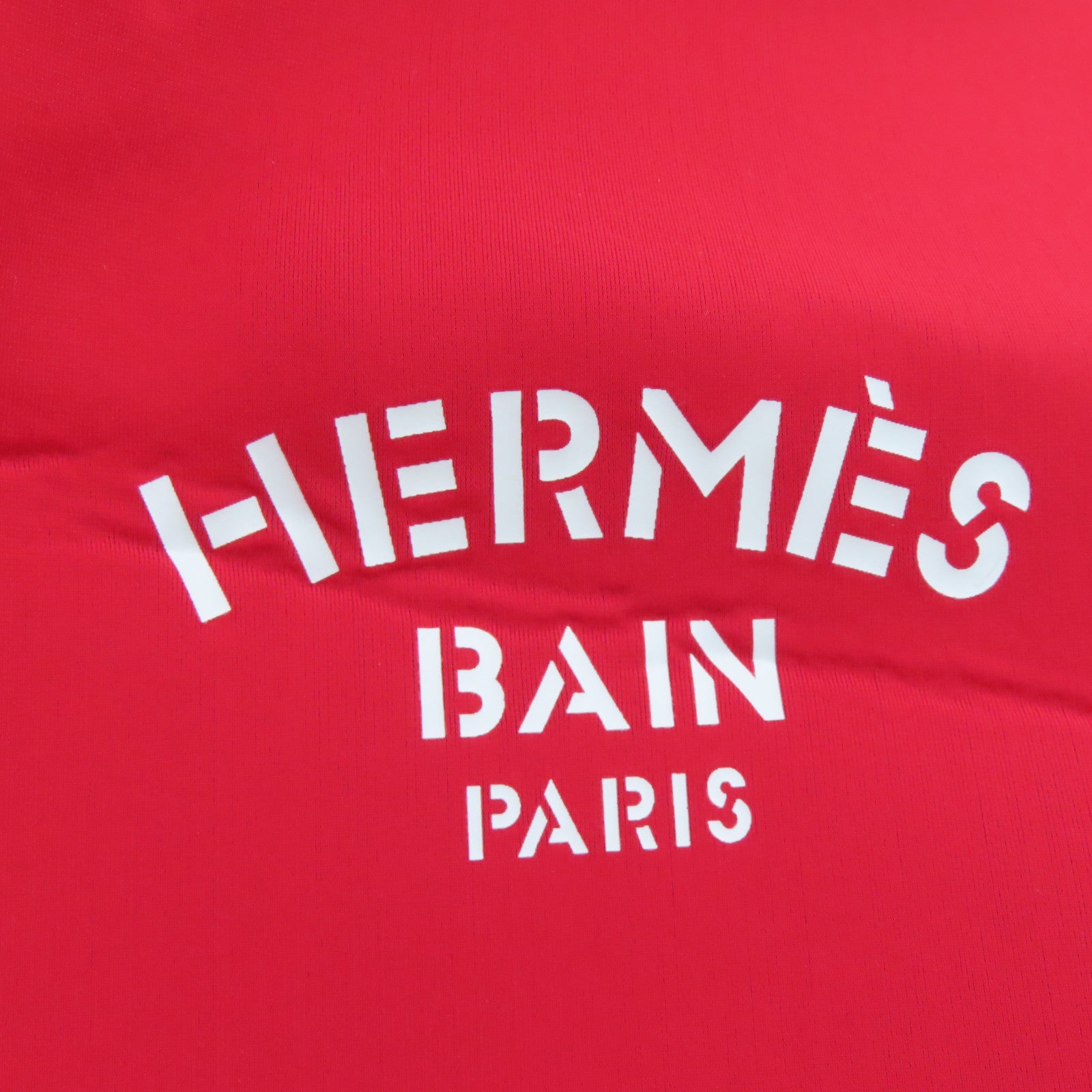 HERMES 【激減優惠】Polyamide Waves Case手拿包紅色