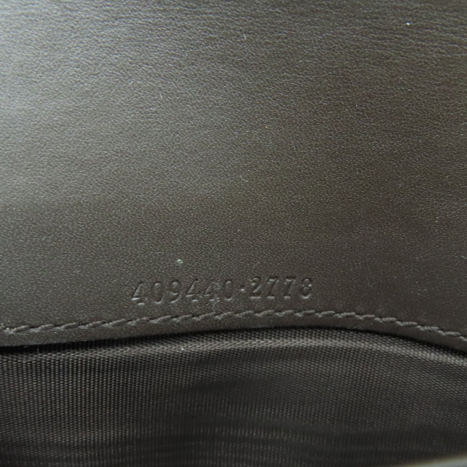 GUCCI 帆布/皮革Long Wallet金扣長錢包啡色