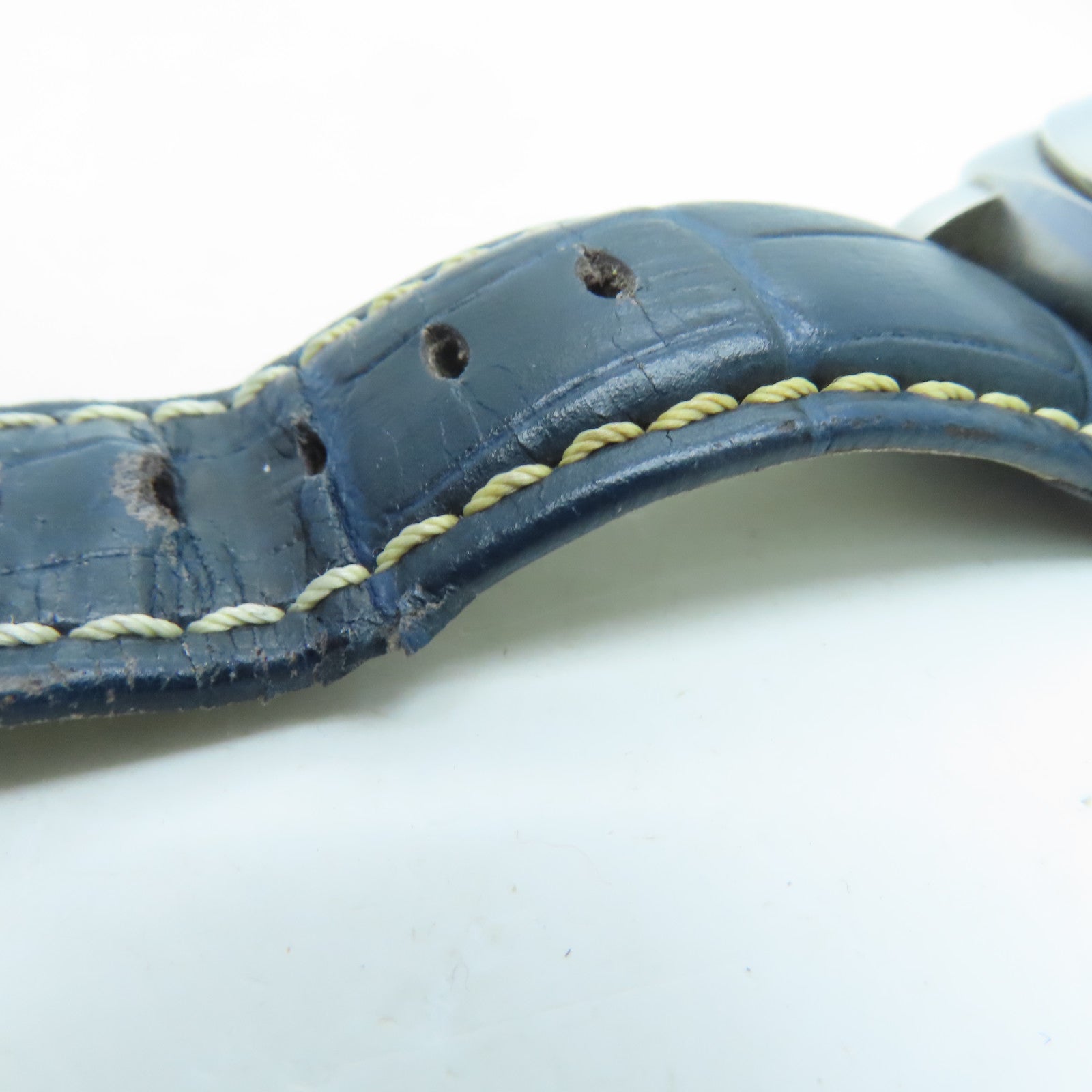 PANERAI Luminor Marina 44mm Stainless Steel/Alligator Leather Watch Automatic Movement Black