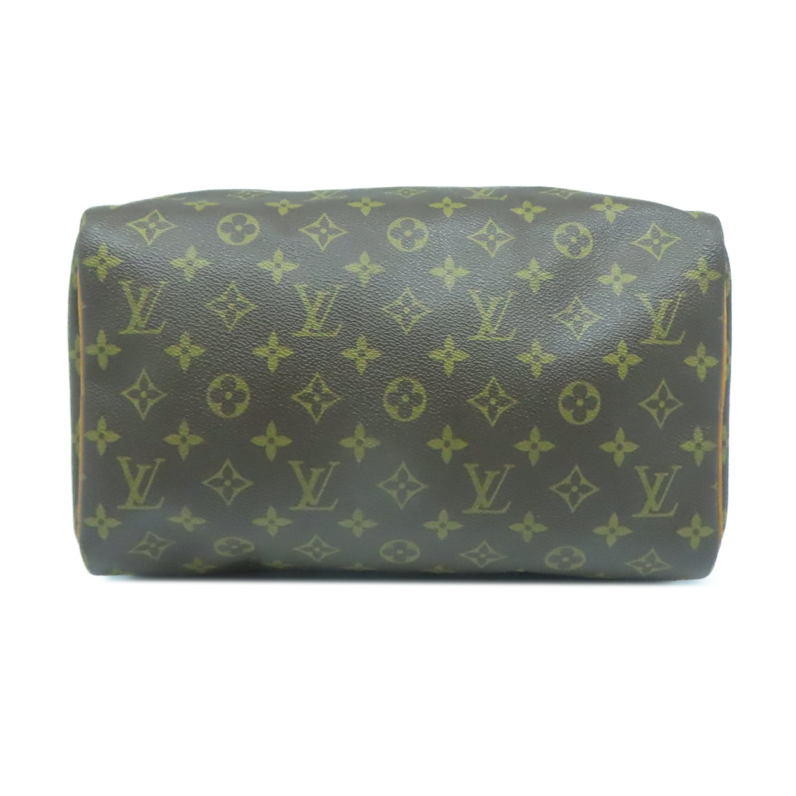 LOUIS VUITTON Monogram Speedy 30金扣手挽袋啡色