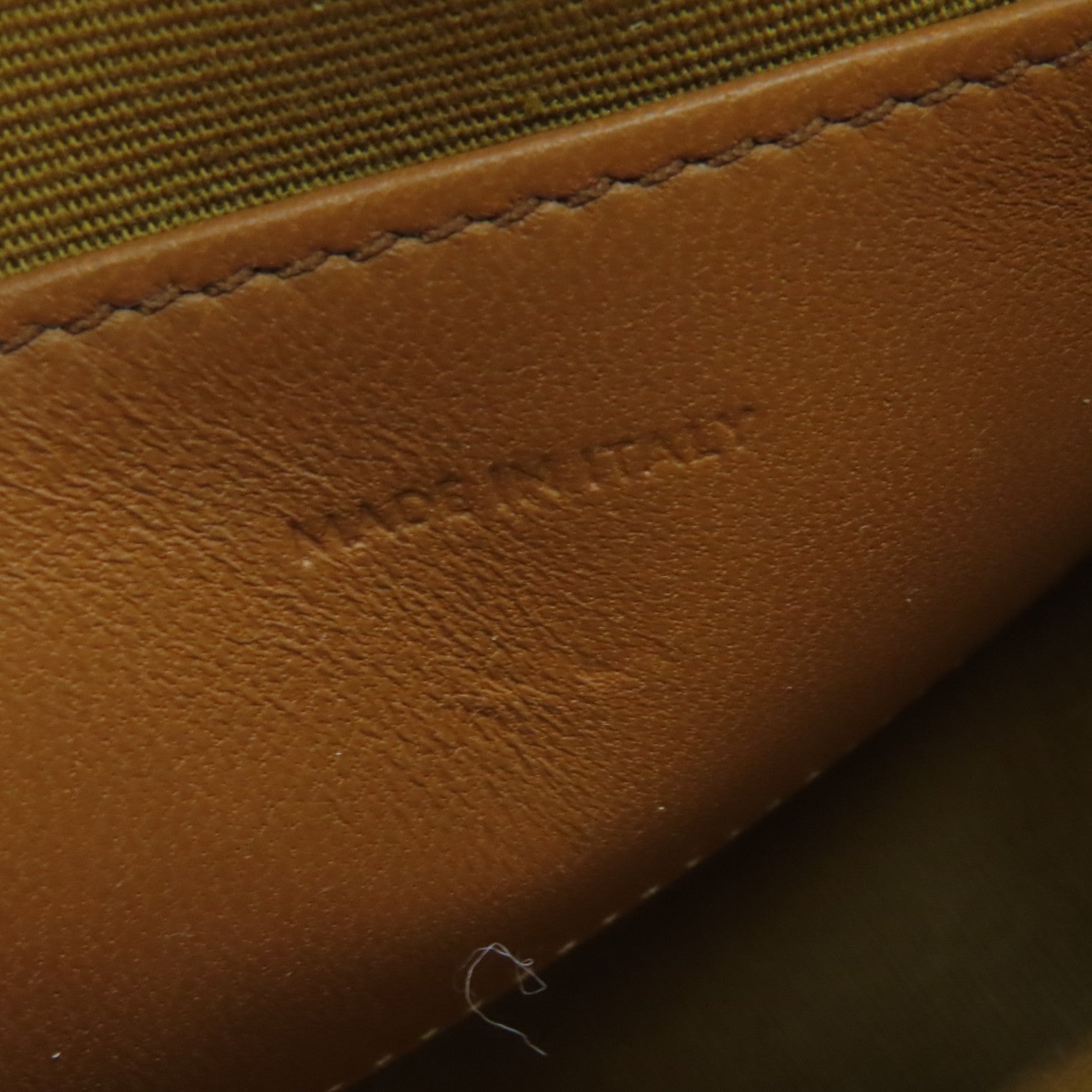 CELINE 塗層帆布Shoulder Bag金扣肩背袋啡色