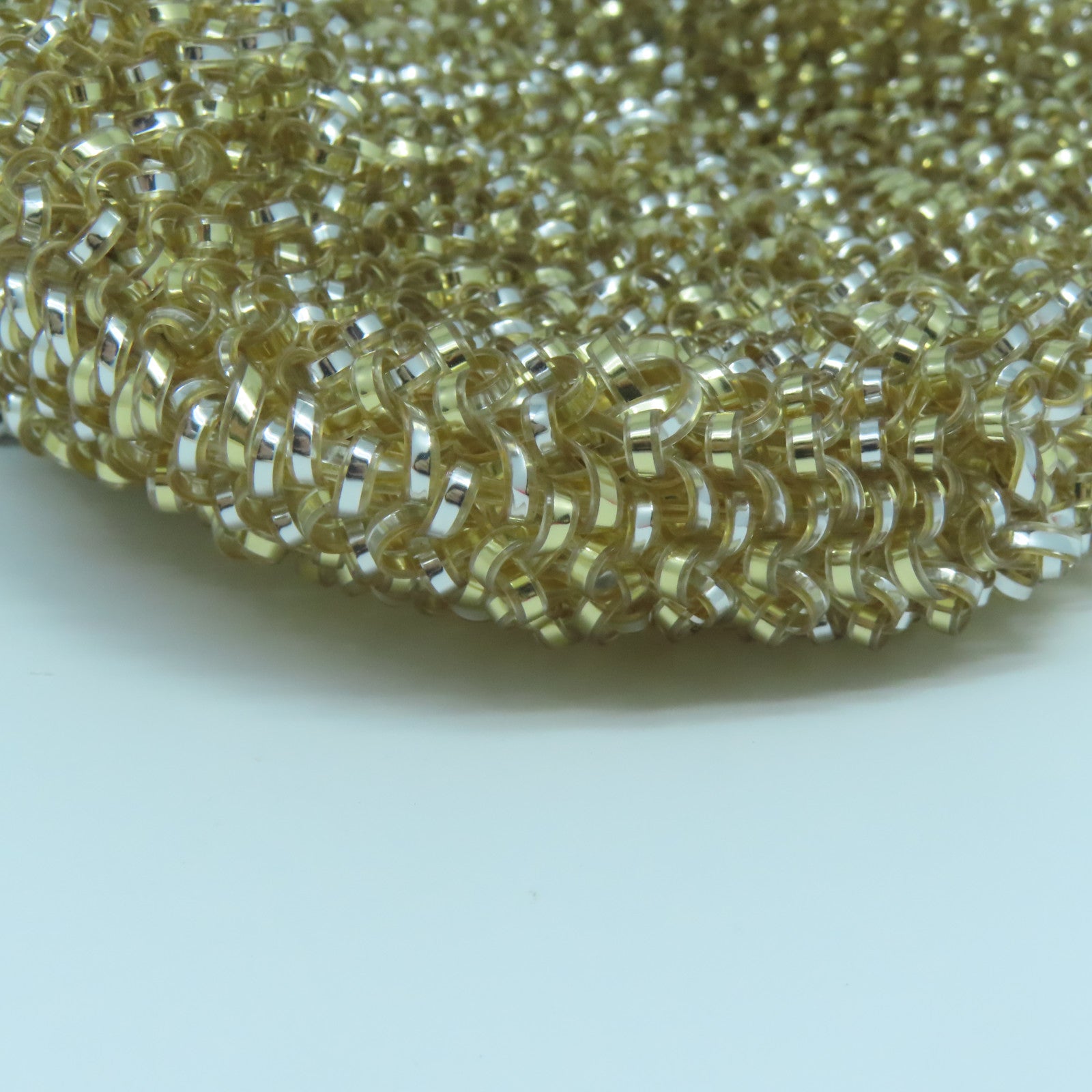 ANTEPRIMA 【激減優惠】PVC Chain Shoulder銀扣鏈帶肩背袋金色