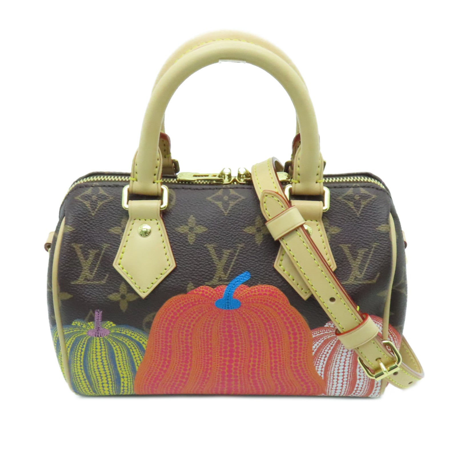 LOUIS VUITTON Monogram Speedy Bandouliere 20手挽肩背兩用袋啡色