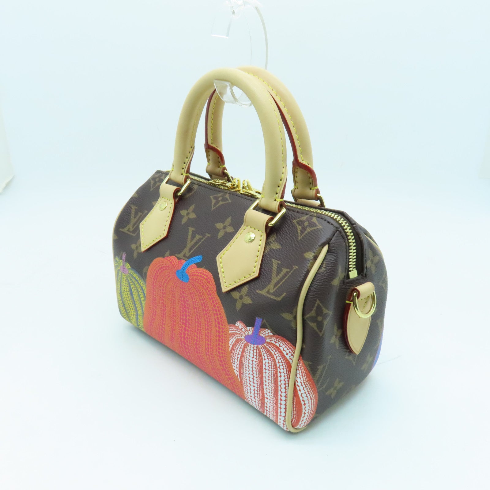 LOUIS VUITTON Monogram Speedy Bandouliere 20手挽肩背兩用袋啡色