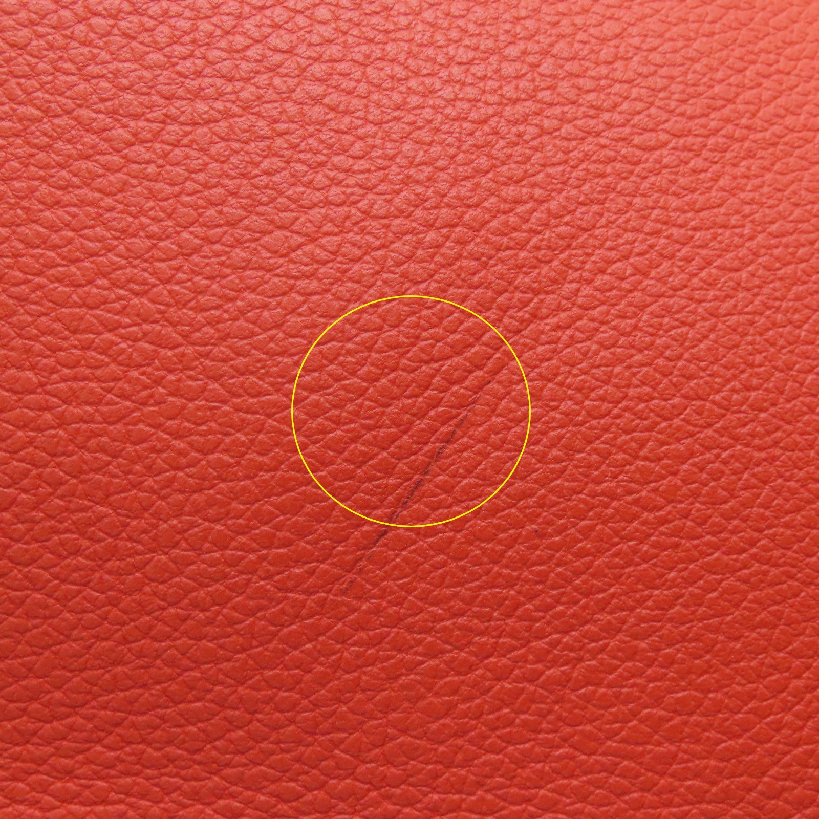 HERMES 【激減優惠】Evercolor皮革Sac Licol 17肩背袋Capucine紅色