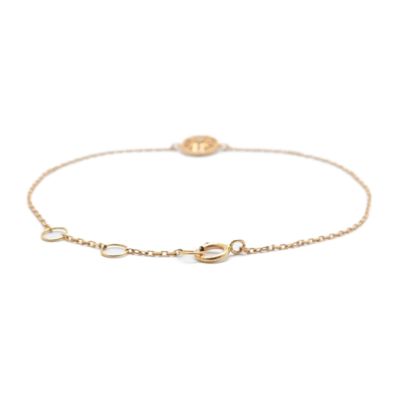 JEWELRY 18K玫瑰金Diamond Bracelet 0.02ct鑽石手鏈