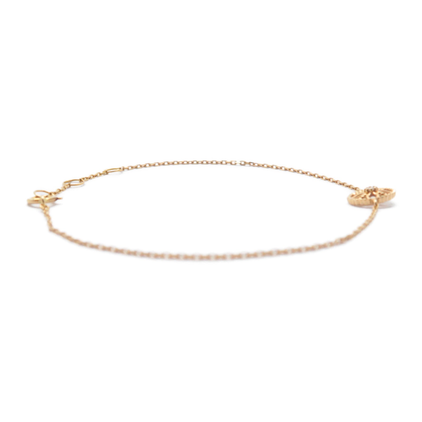 JEWELRY 18K玫瑰金Diamond Bracelet 0.02ct鑽石手鏈