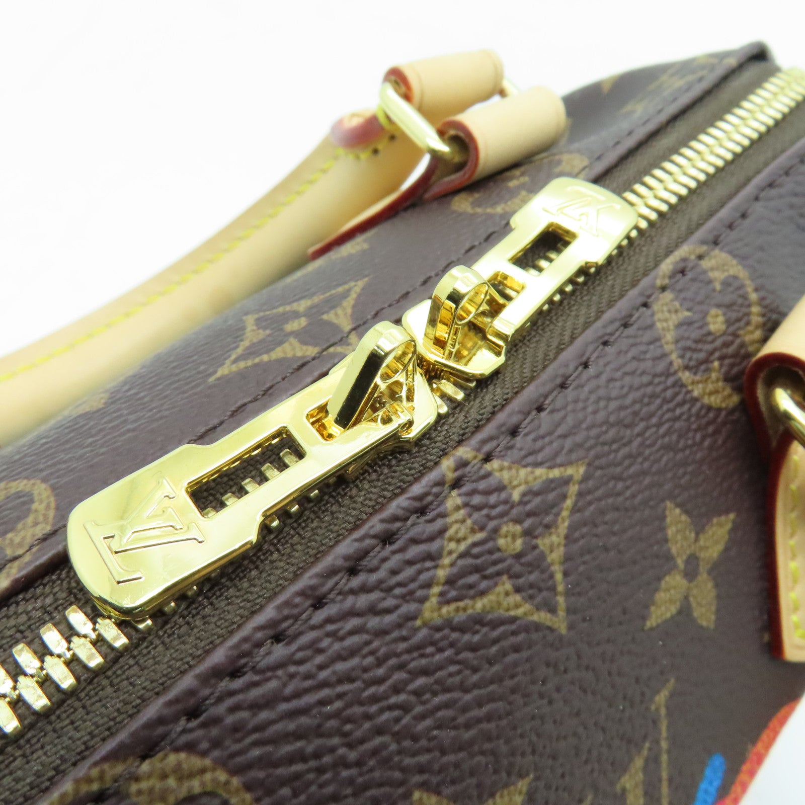 LOUIS VUITTON Monogram Speedy Bandouliere 20手挽肩背兩用袋啡色