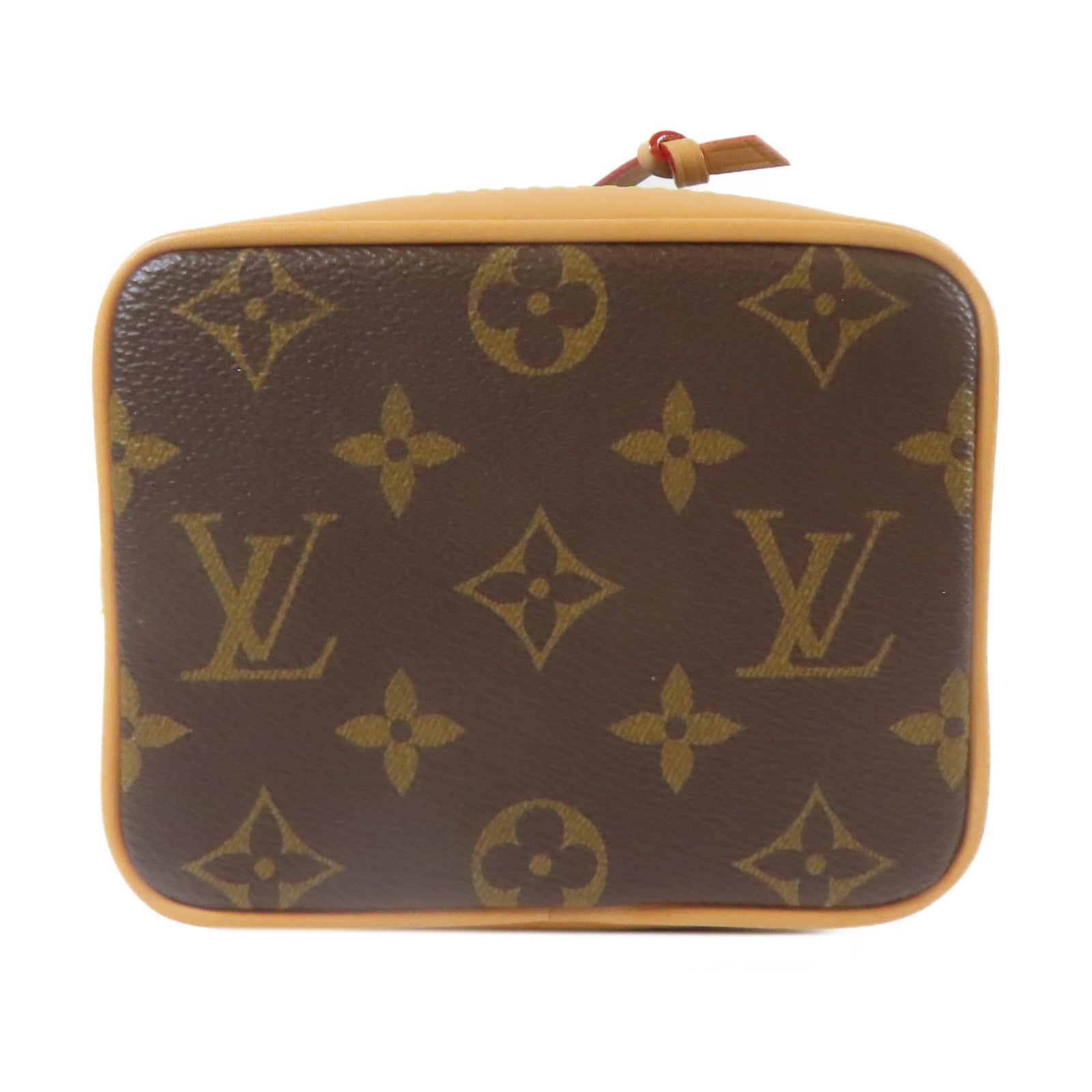 LOUIS VUITTON Monogram Noe Nano金扣手挽肩背兩用袋啡色